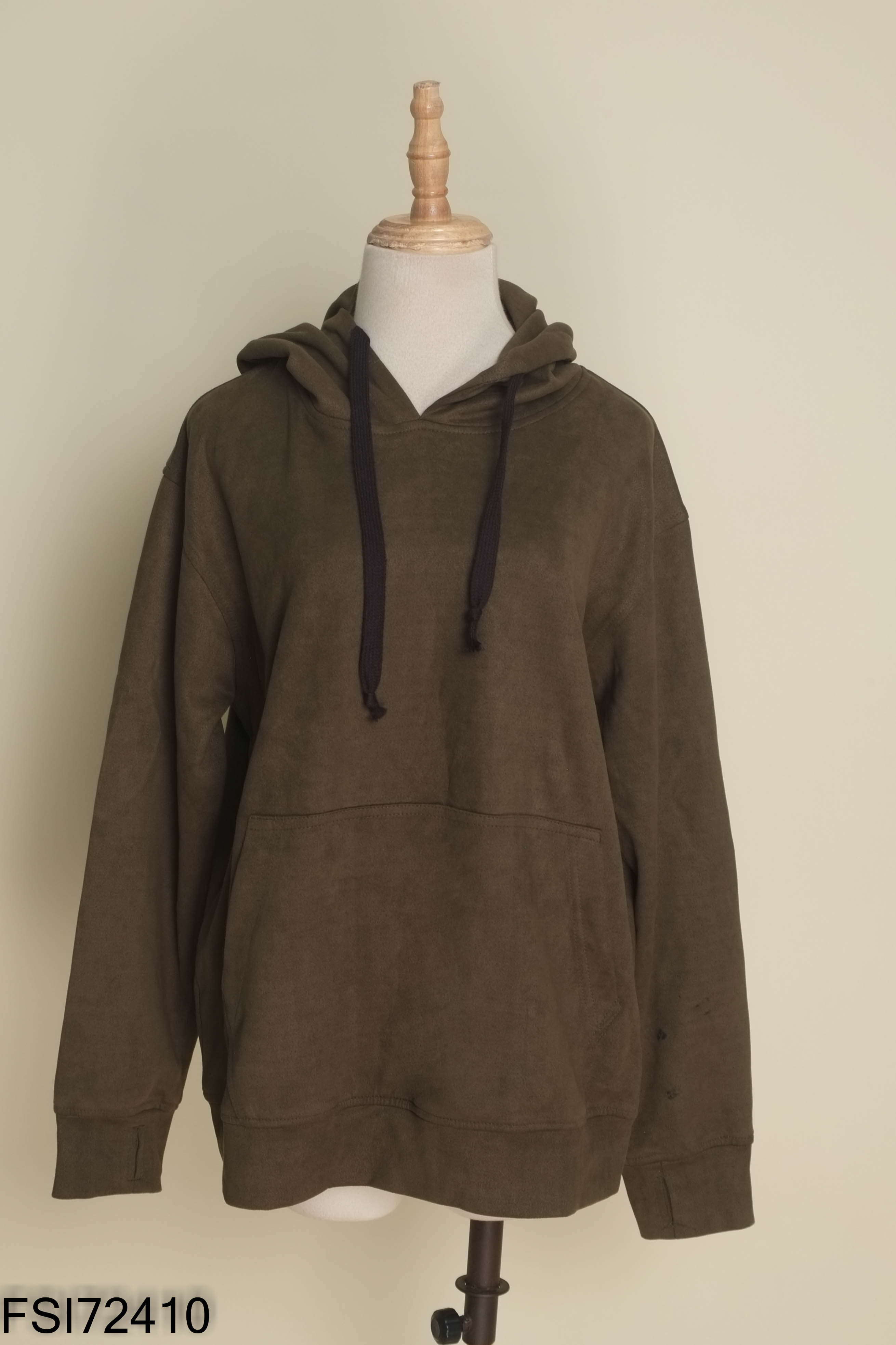 Áo hoodie nỉ xnah rêu