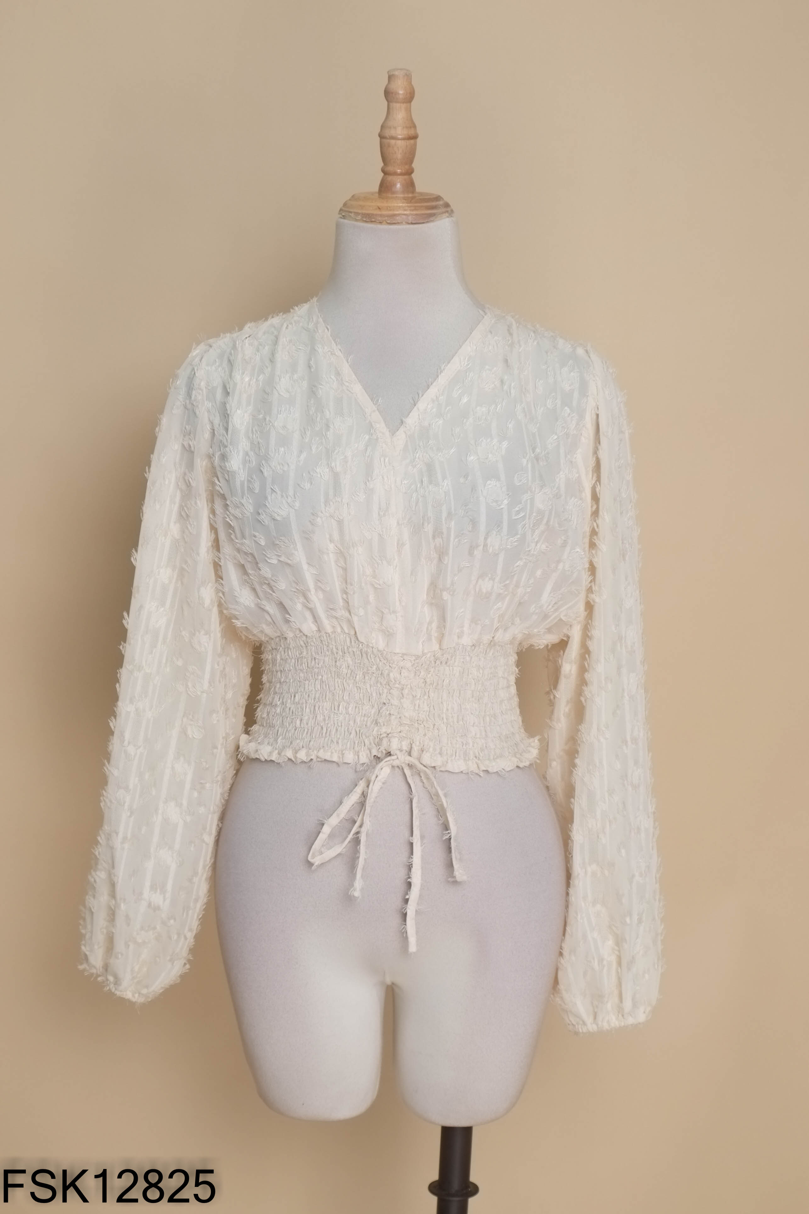 Áo be dài tay OLV BOUTIQUE