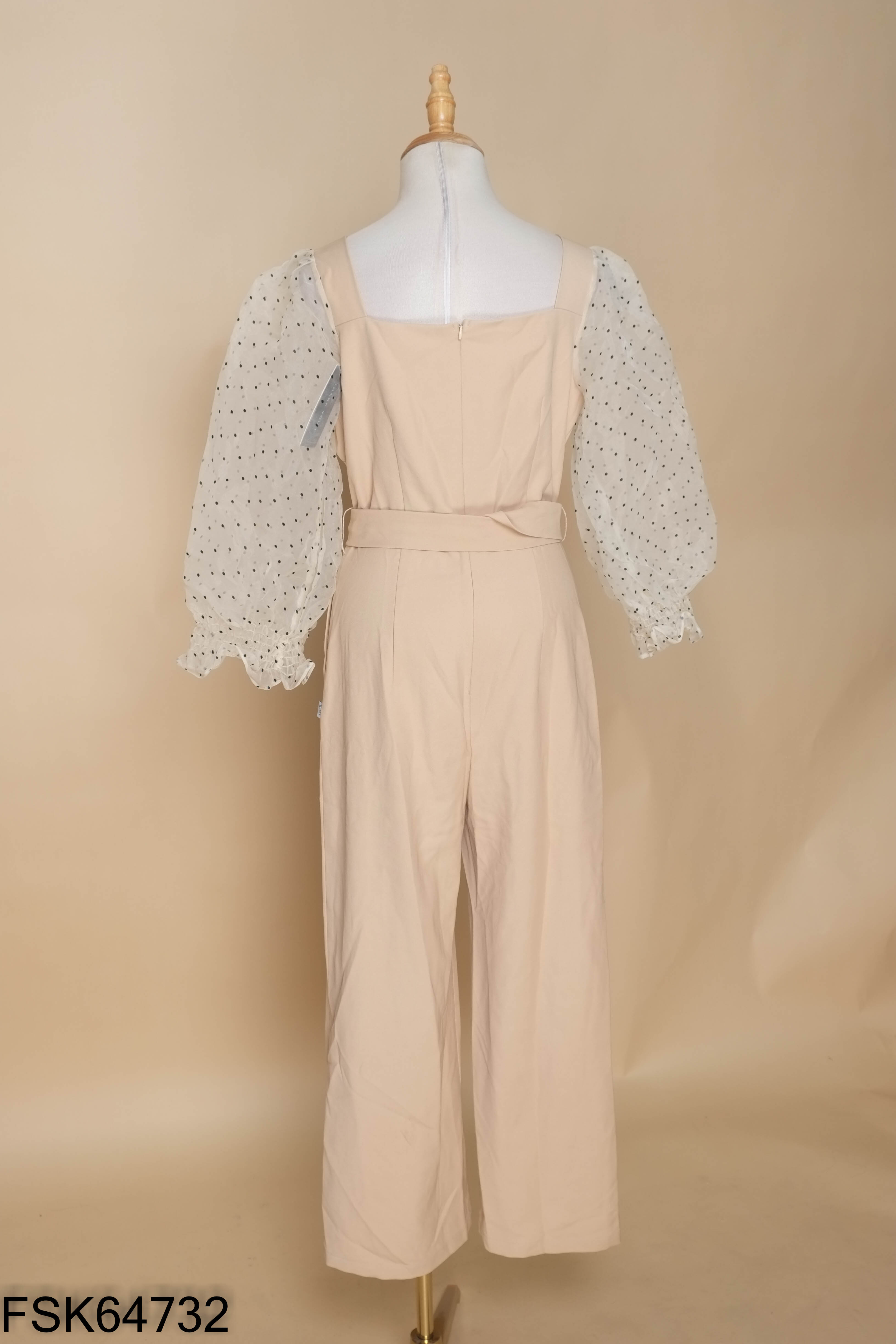 Jumpsuit CCHAT be phối tay voan