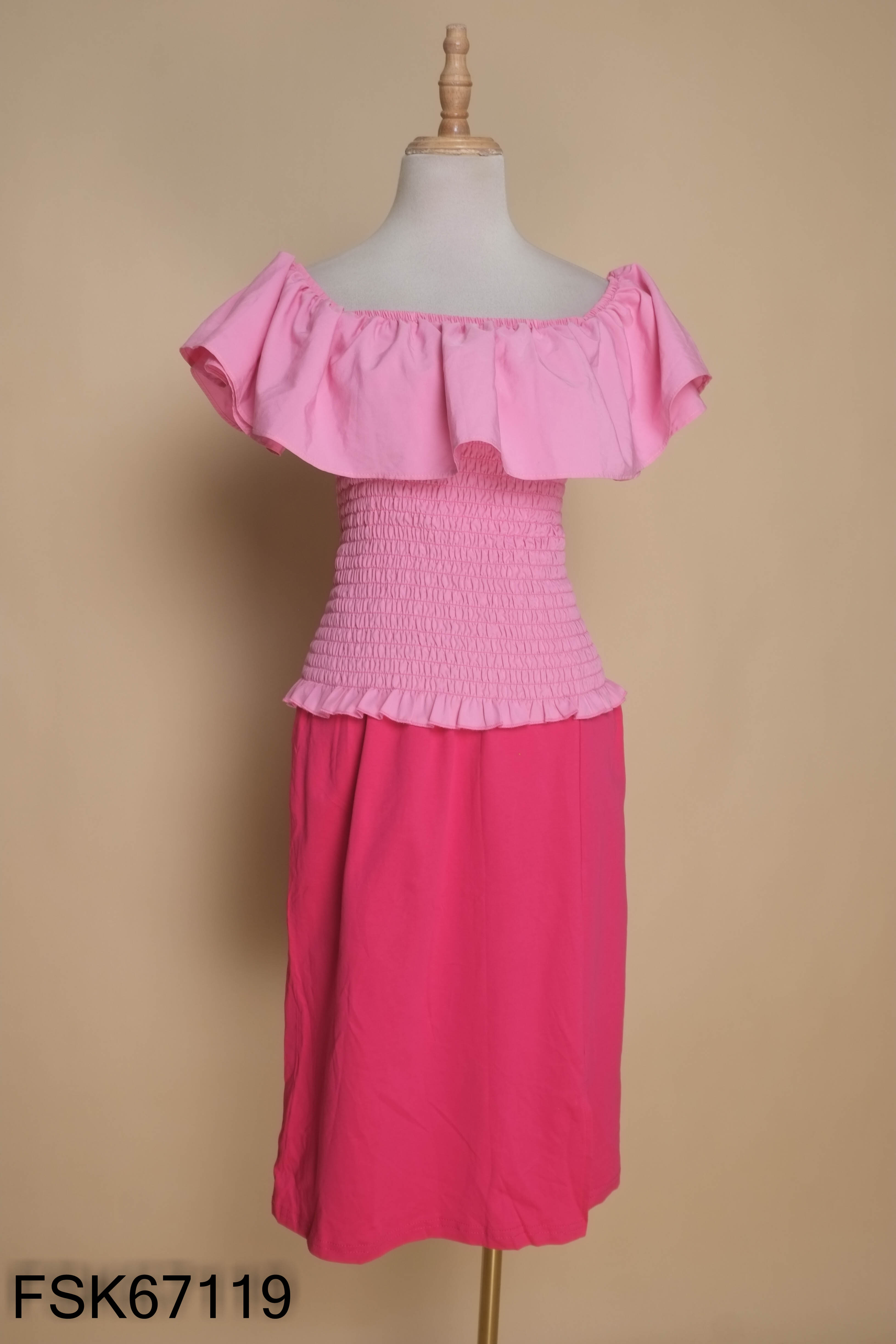 Set hồng TD BIGSIZE +váy
