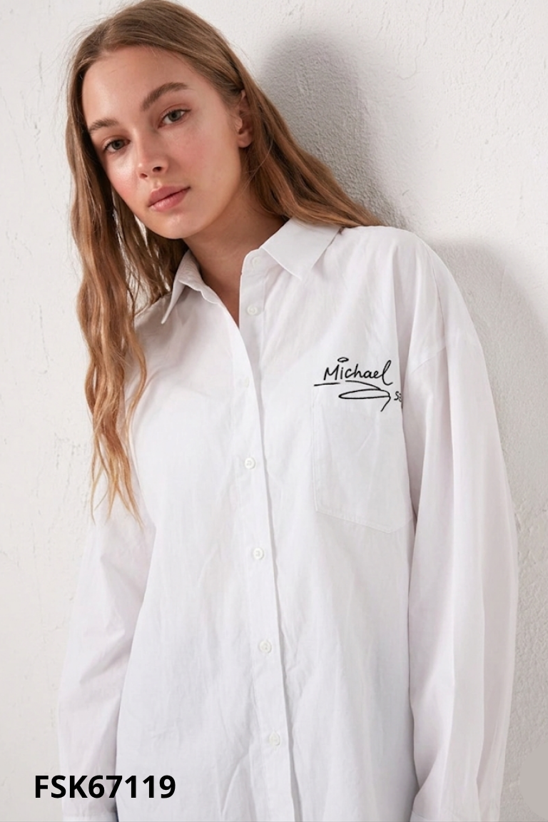 Áo sơ mi trắng MOUSSY