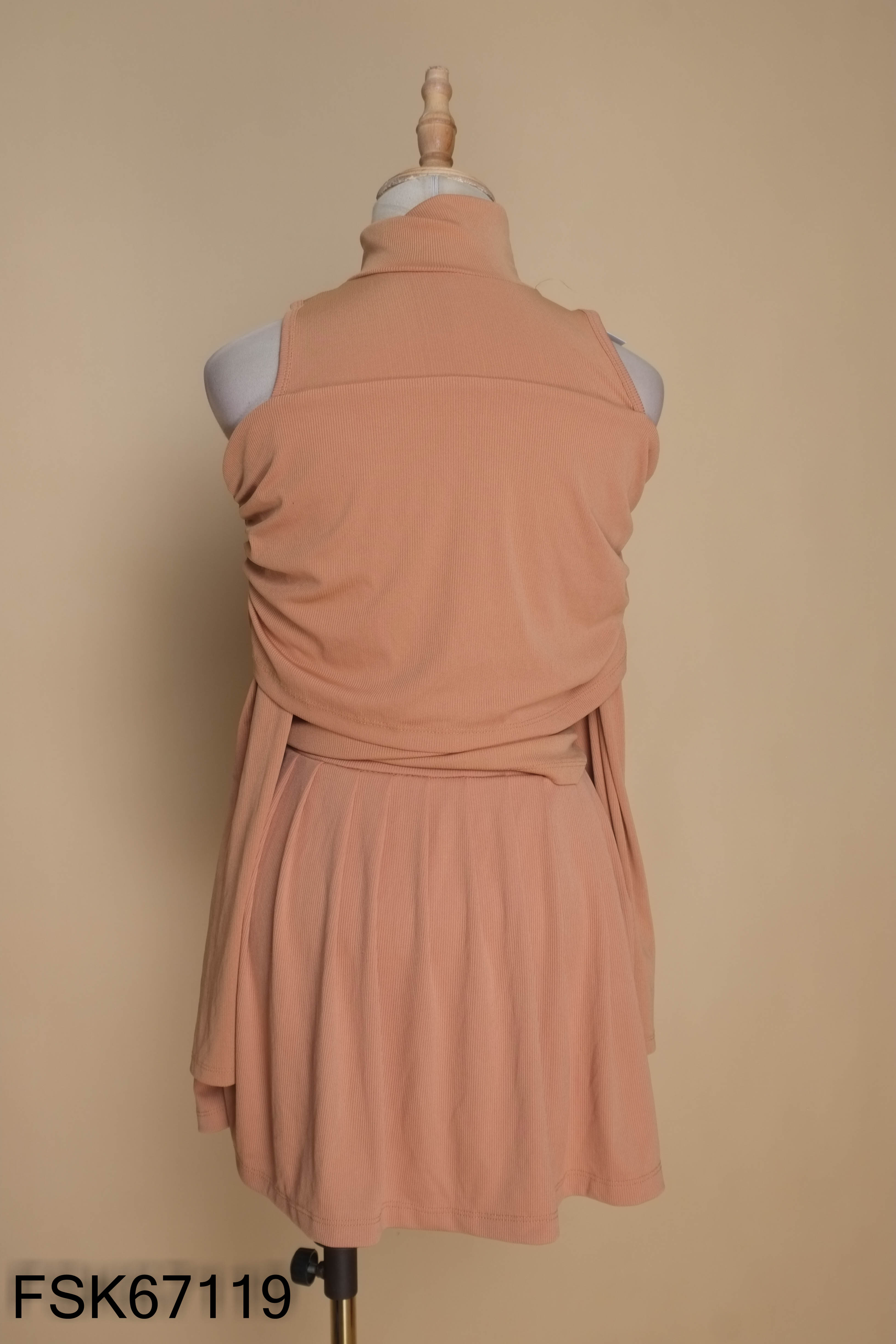NEWTAG set nâu tay dài+váy