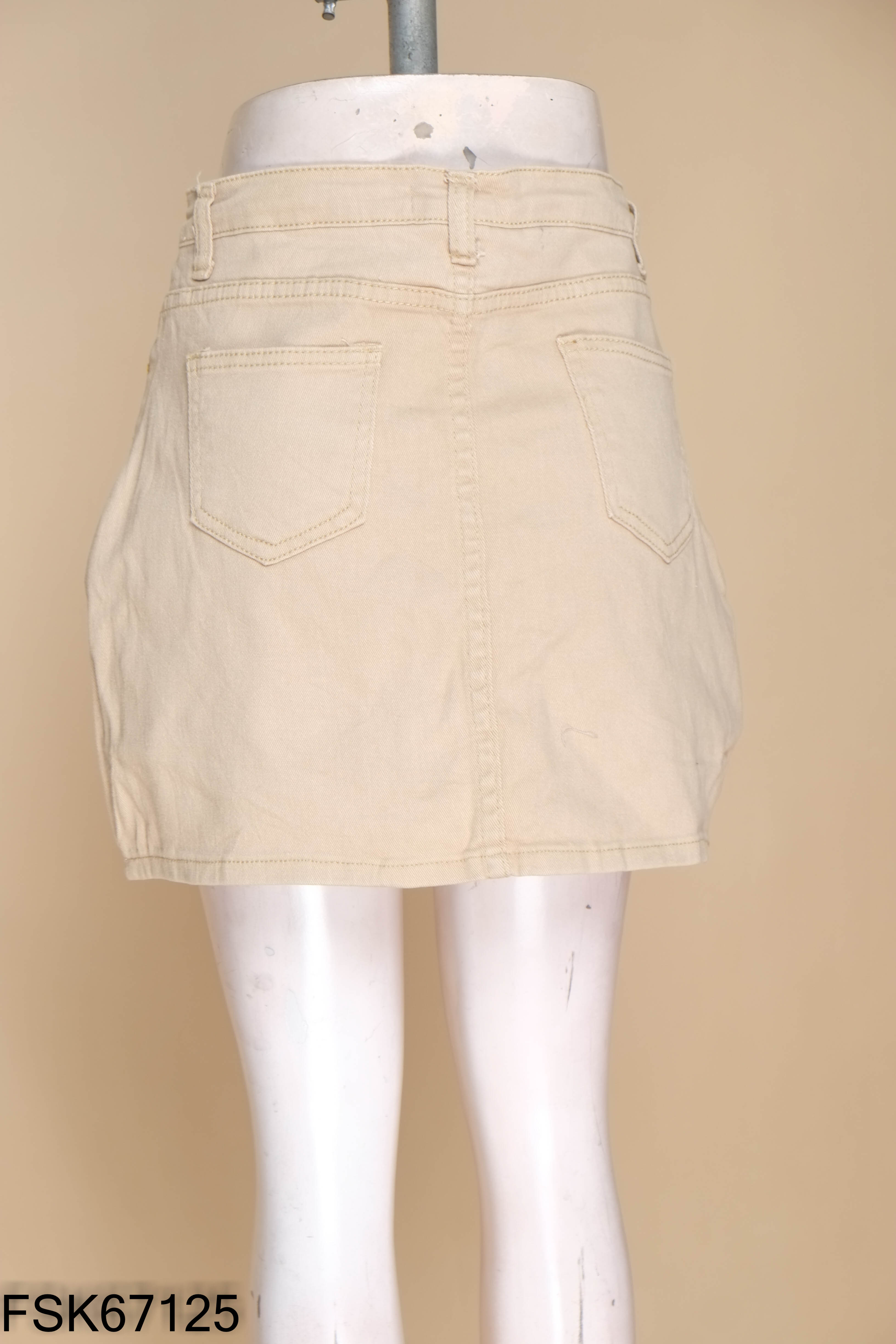Chân váy jeans be