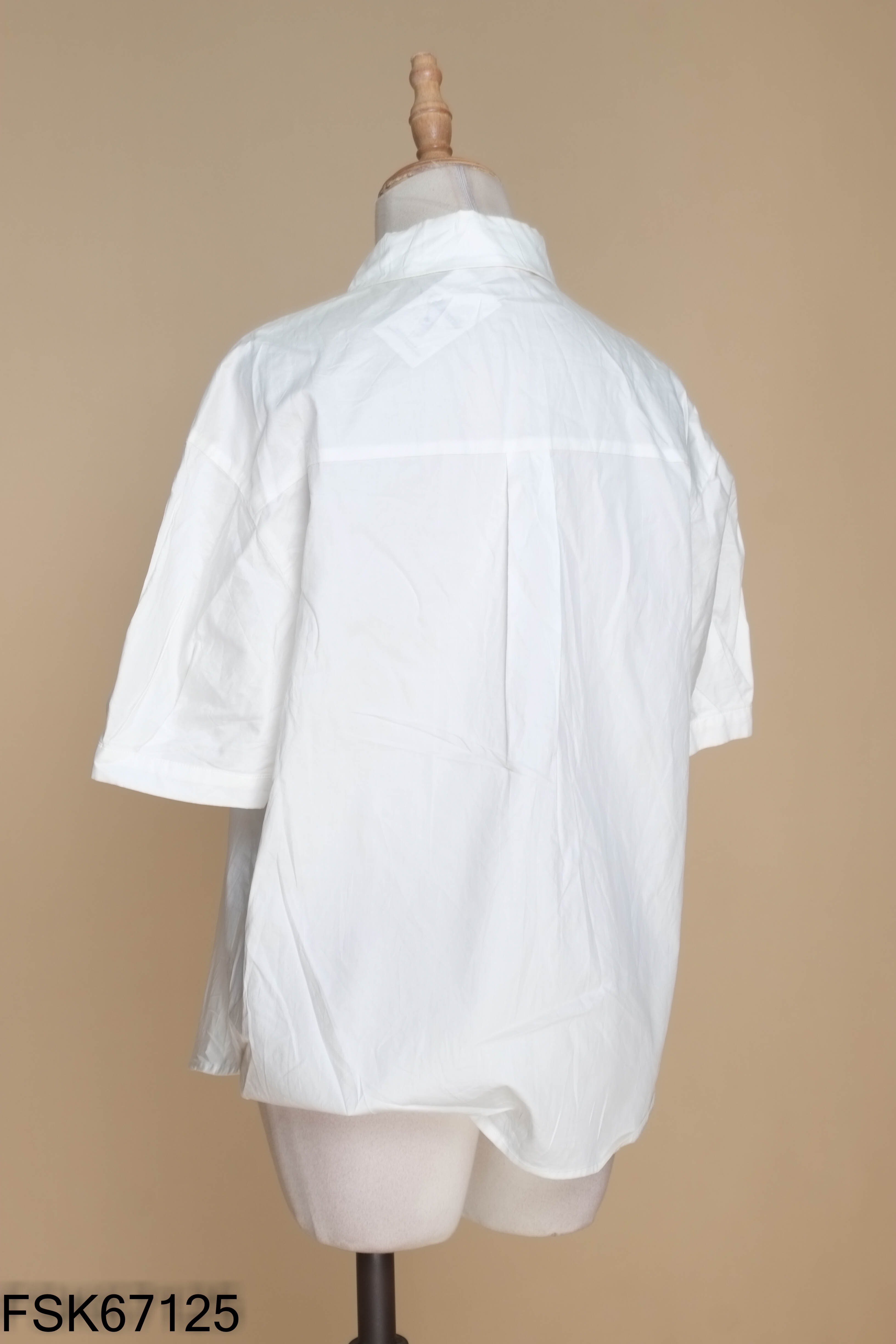 Áo sơ mi trắng ngắn tay CLOTH SCENERY