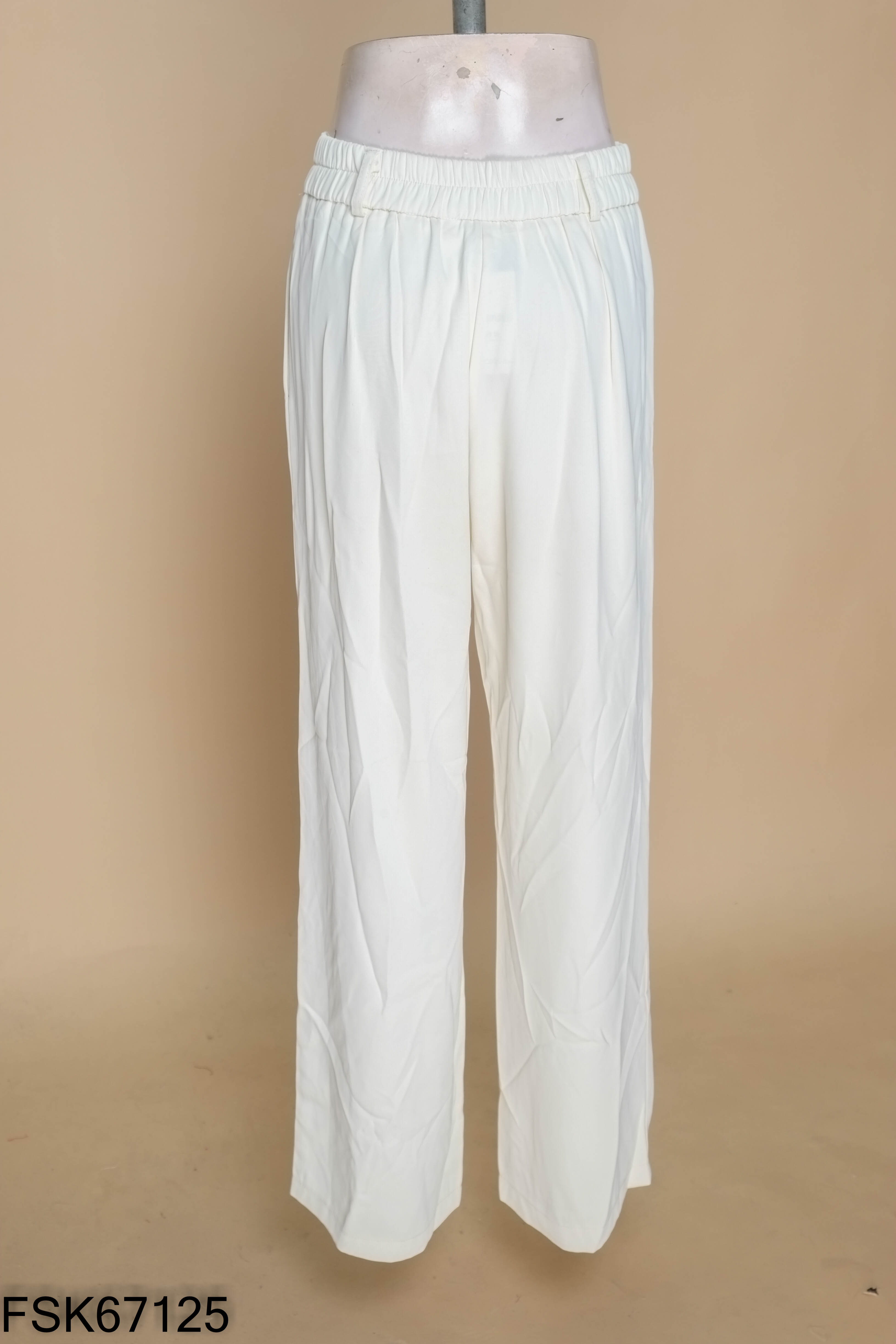 Quần culottes vải be