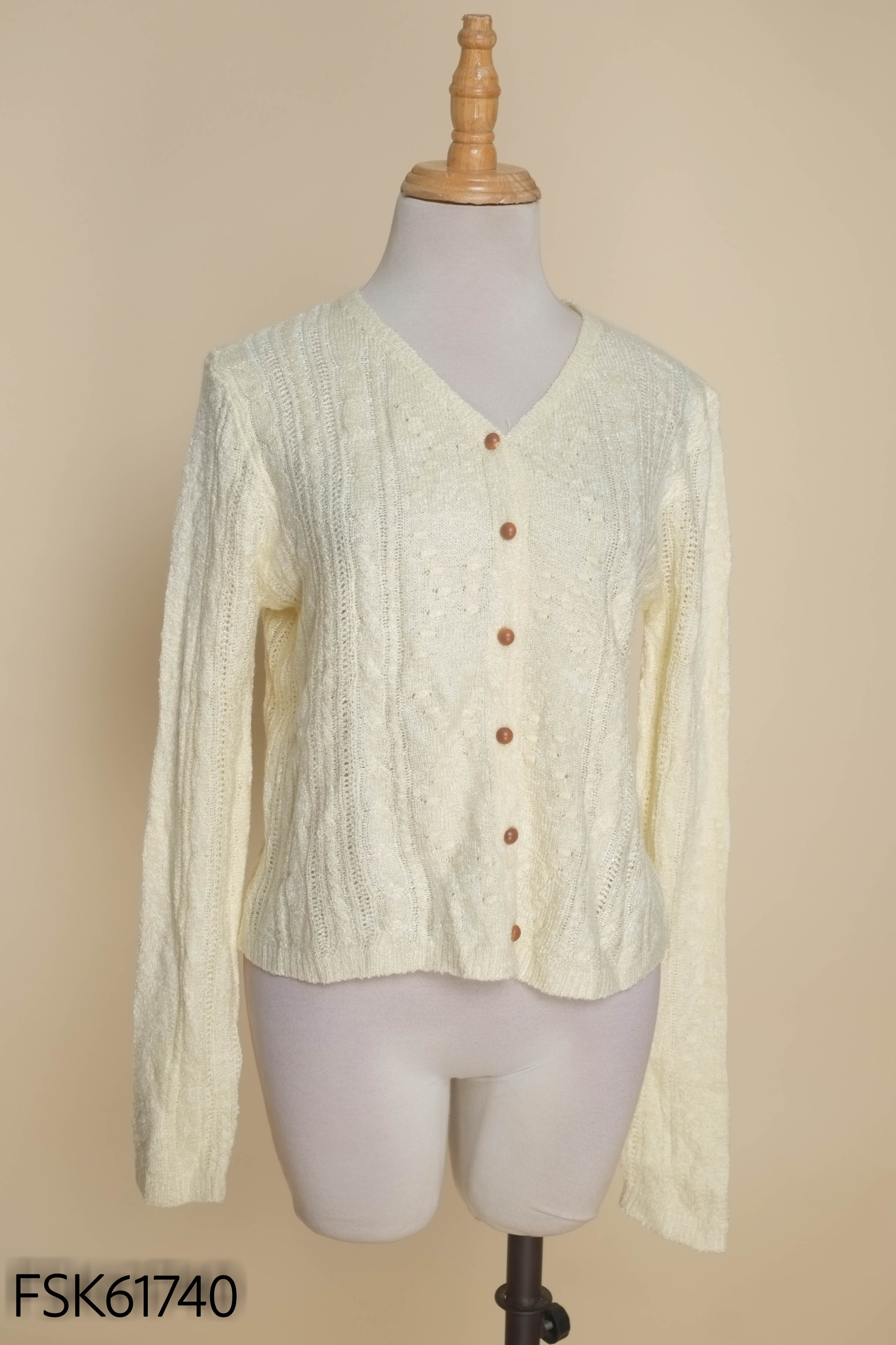 Áo cardigans NANCY vàng