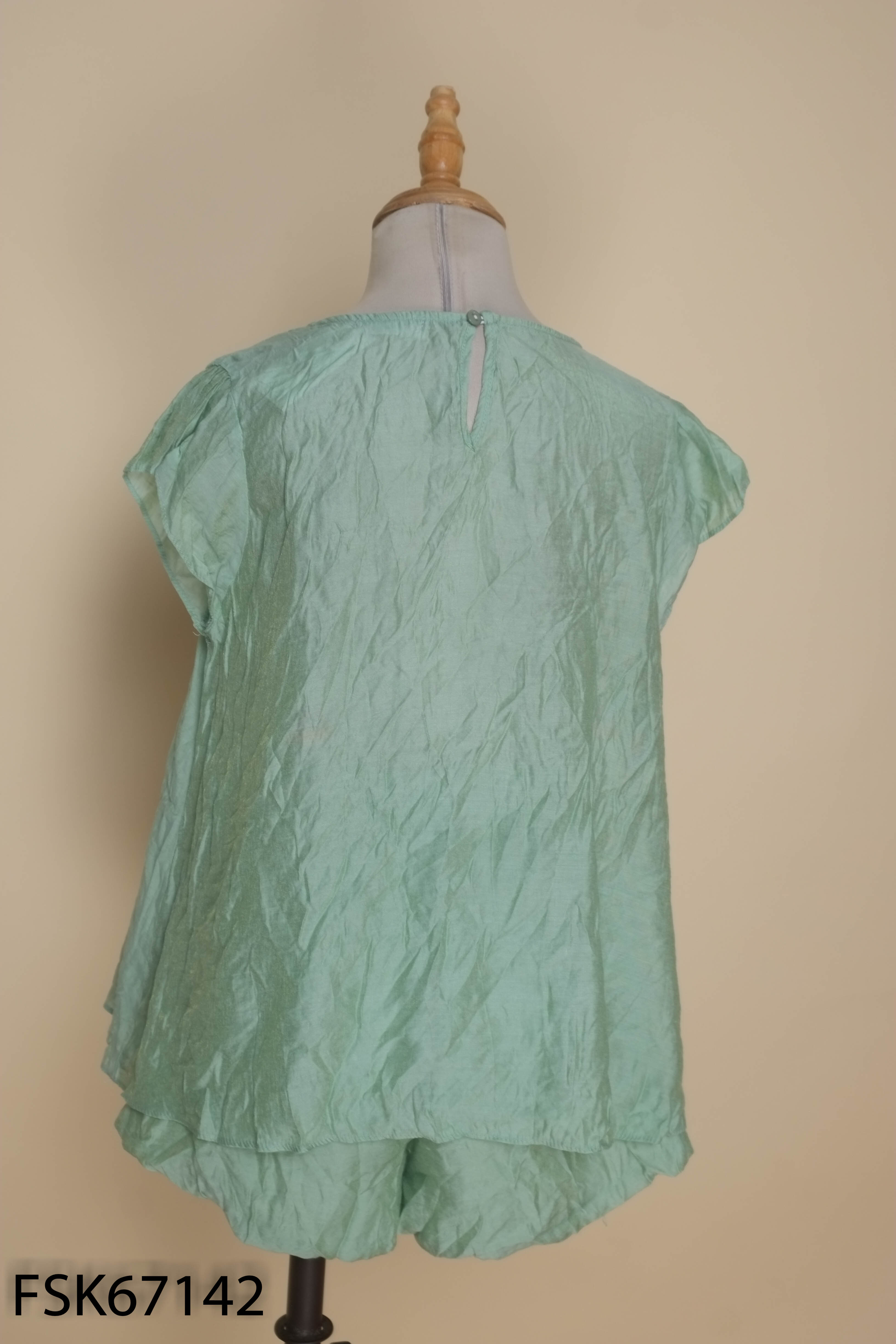 Set áo + quần short xanh min