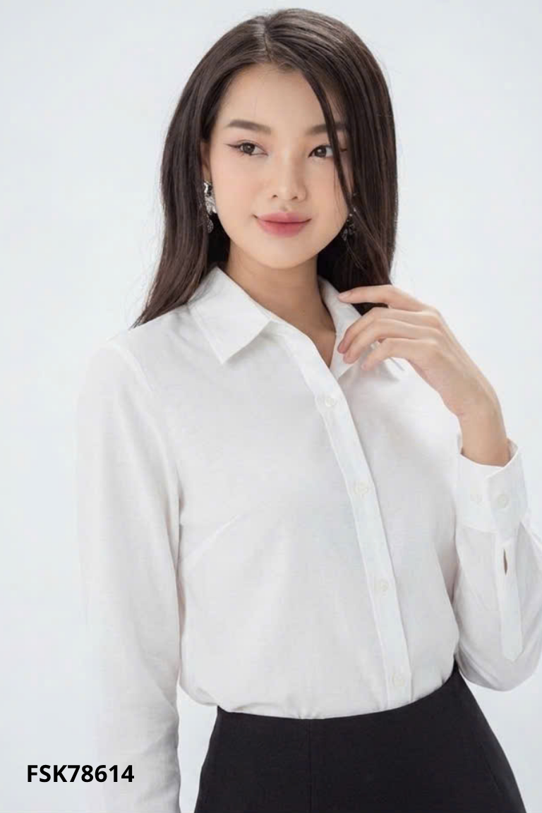 Áo sơ mi SHEIN trắng