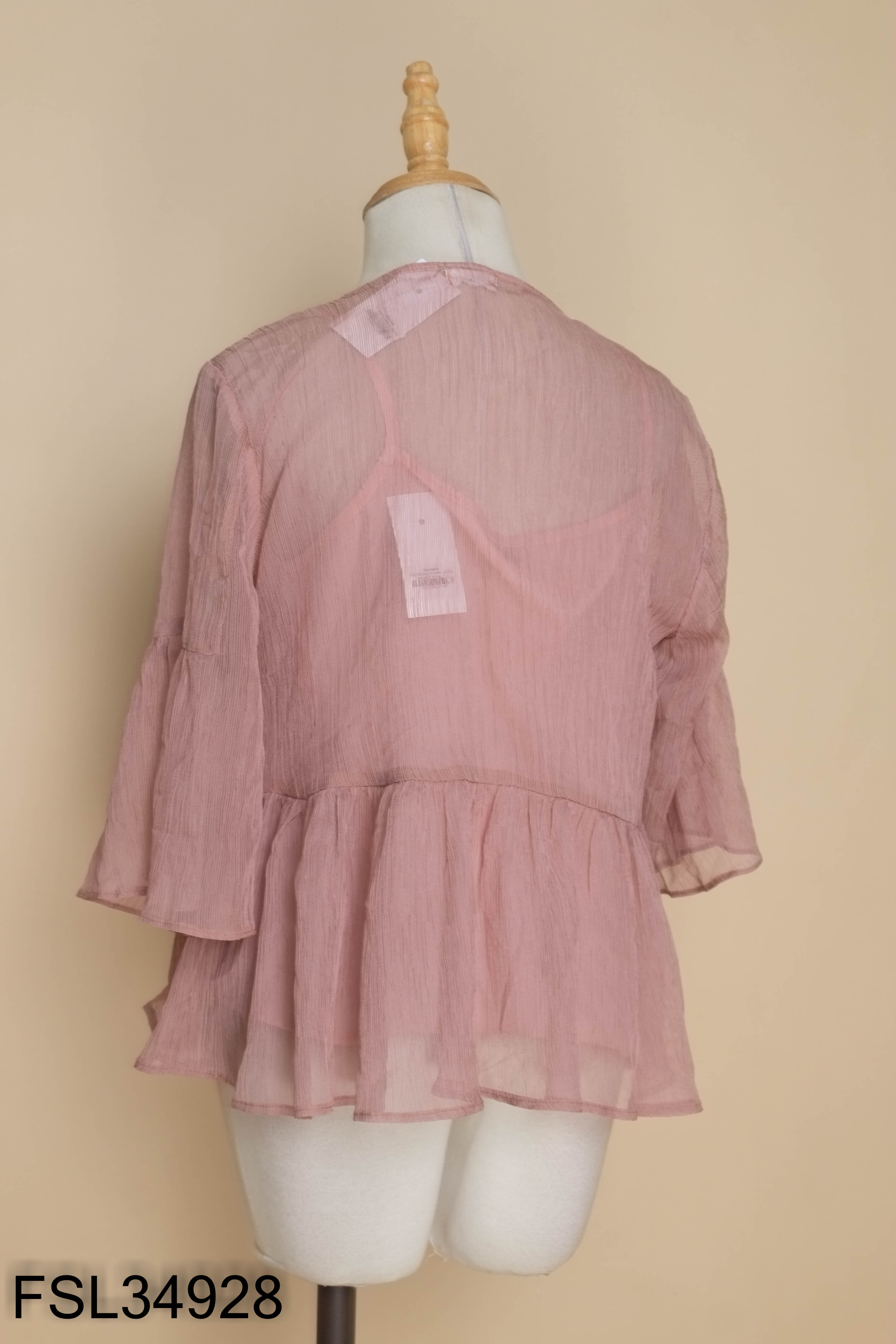 Áo GERME babydoll hồng