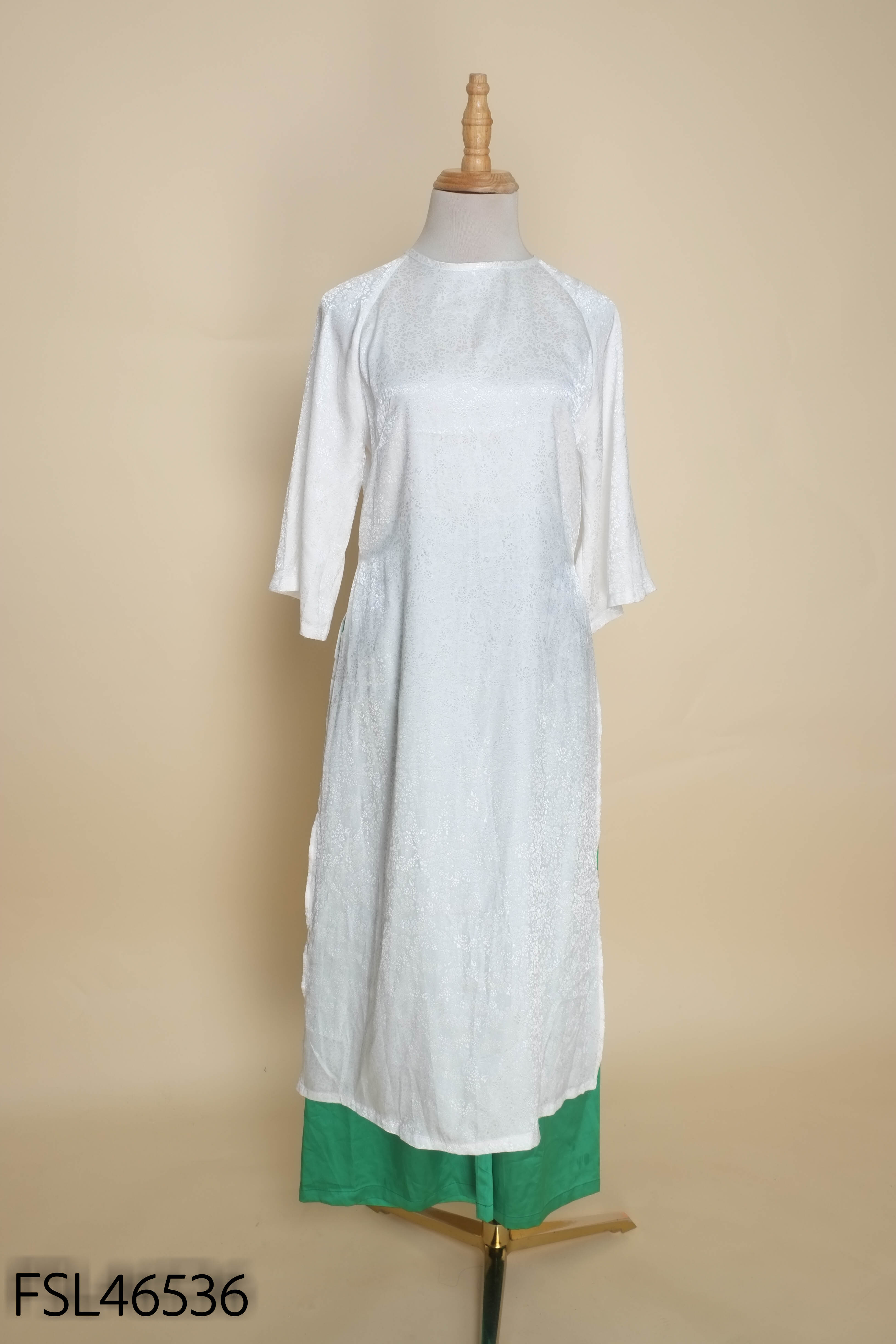 SET áo dài trắng+ quần xanh