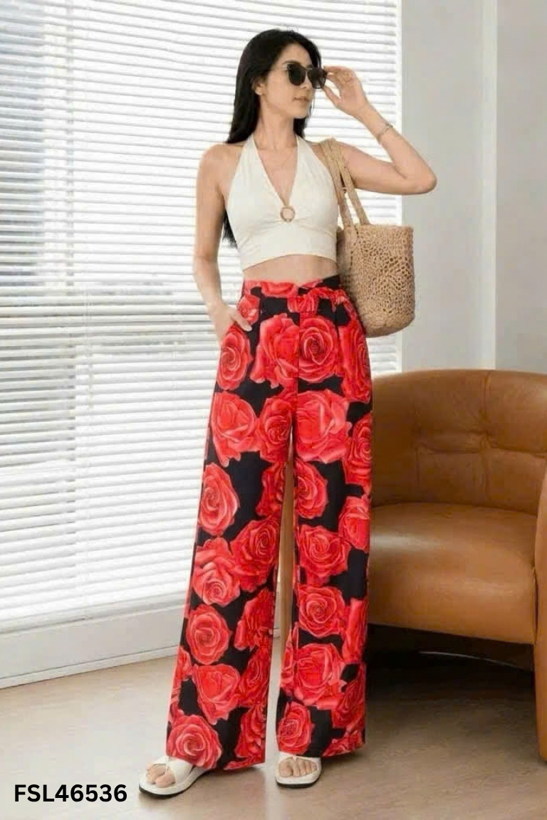 Quần CCHAT đỏ hoa