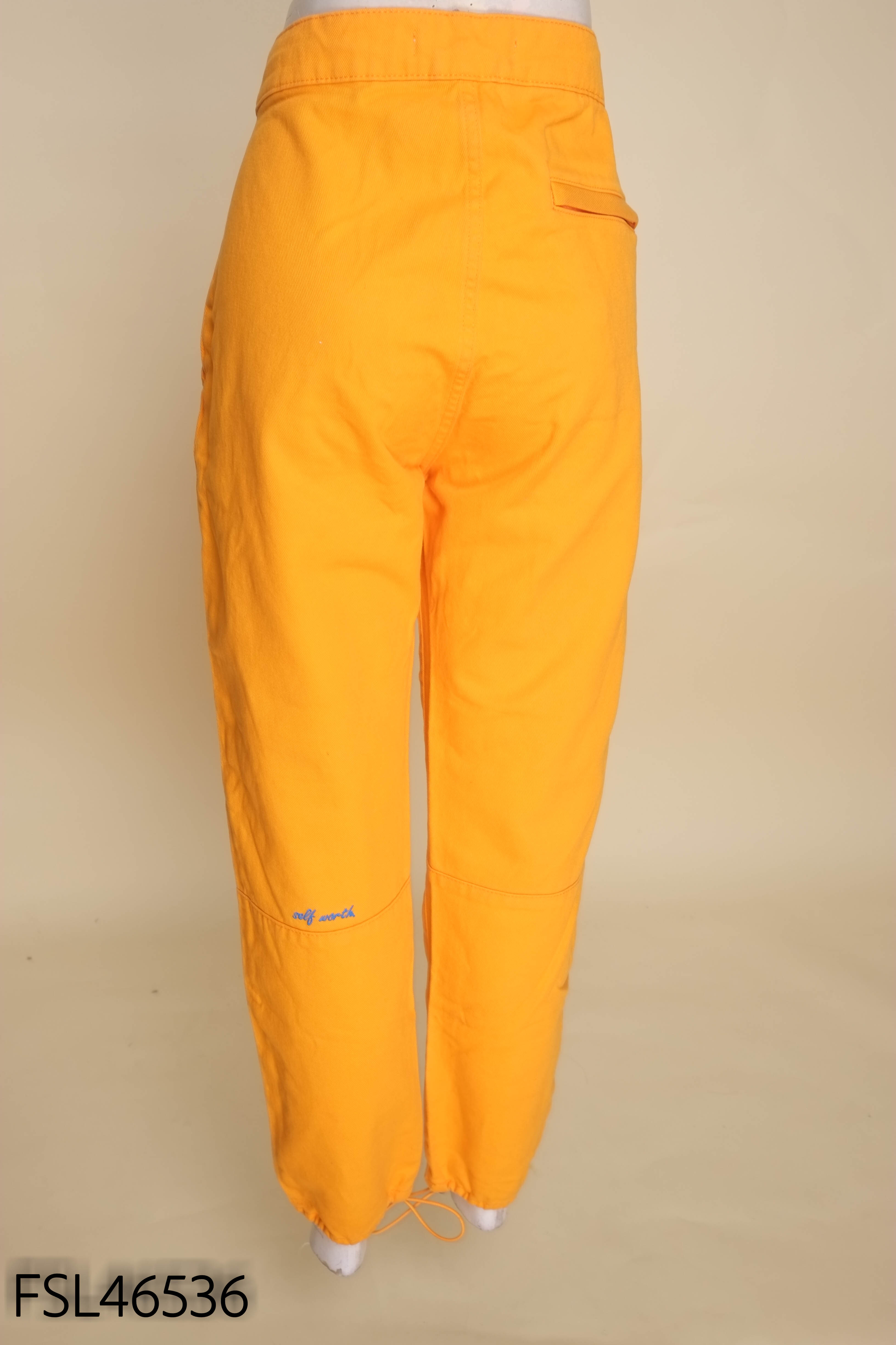 Quần ZARA cam baggy