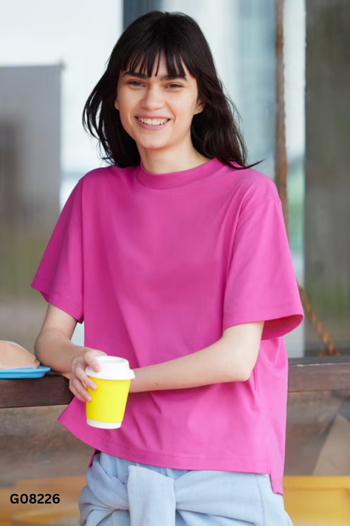 Áo UNIQLO hồng đậm
