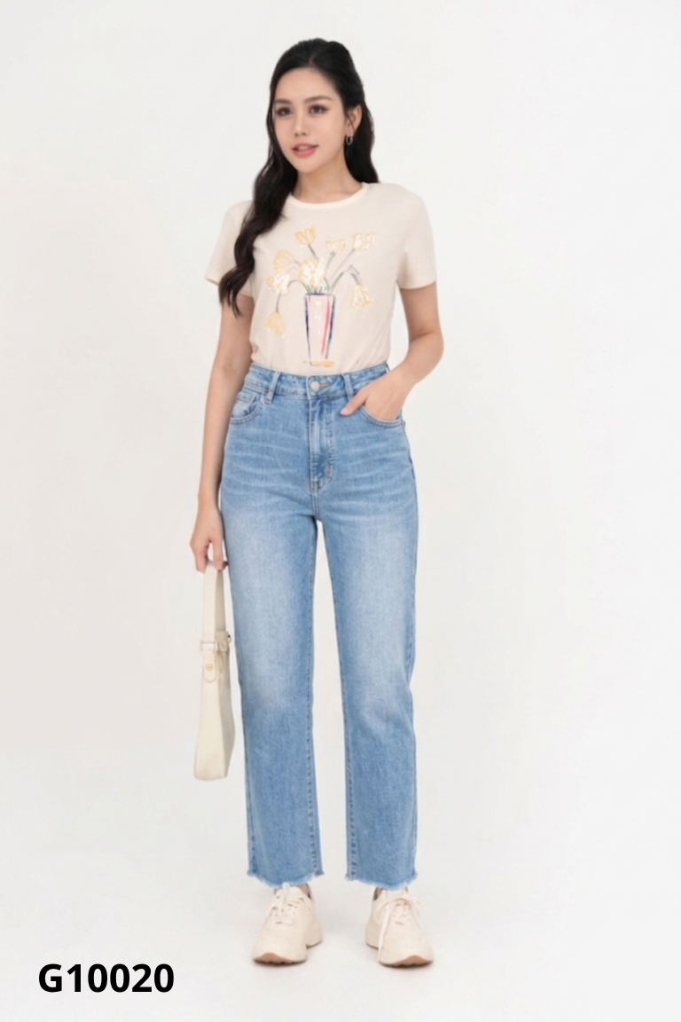 Quần jean IVY xanh