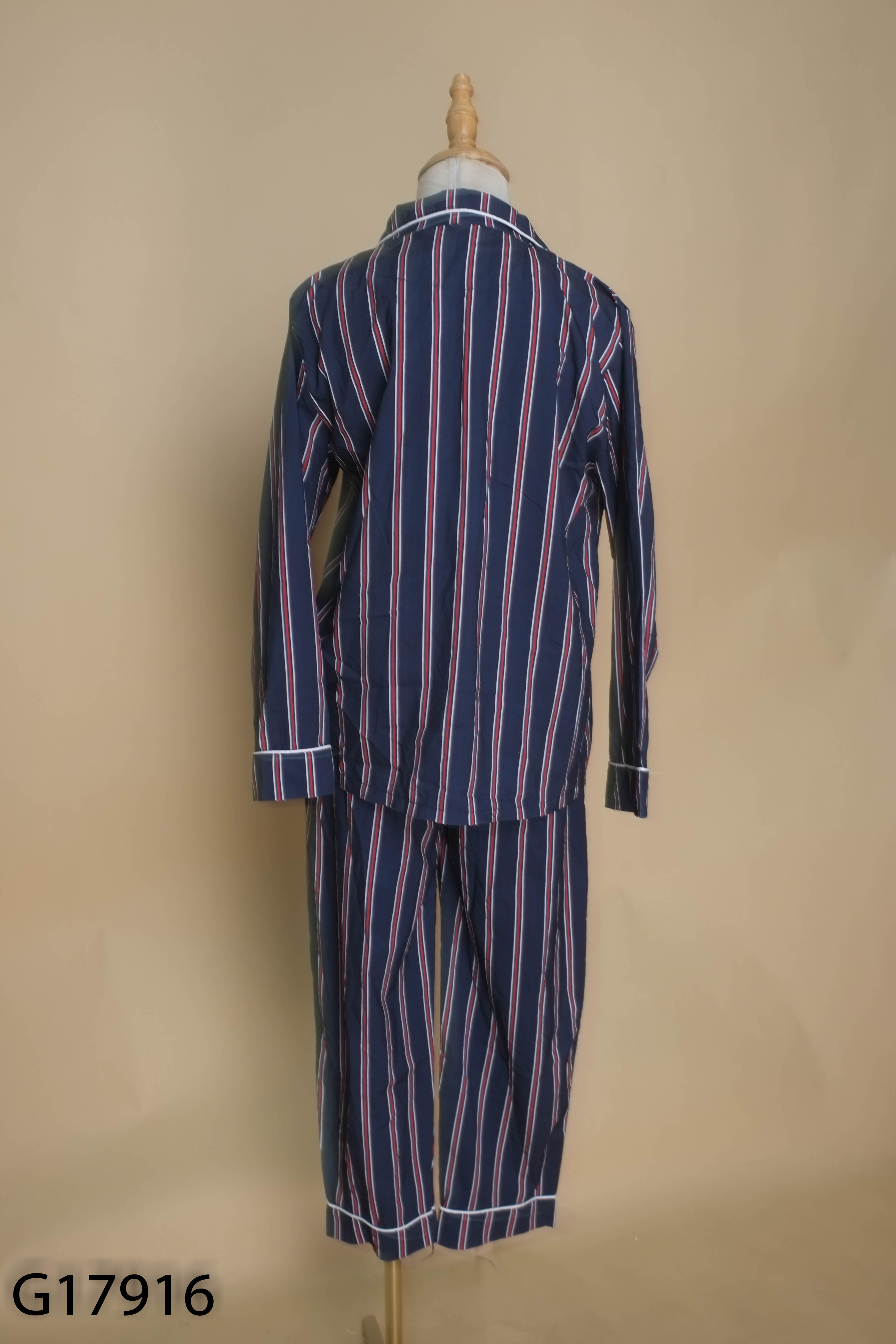 Set Pijama xanh kẻ đỏ