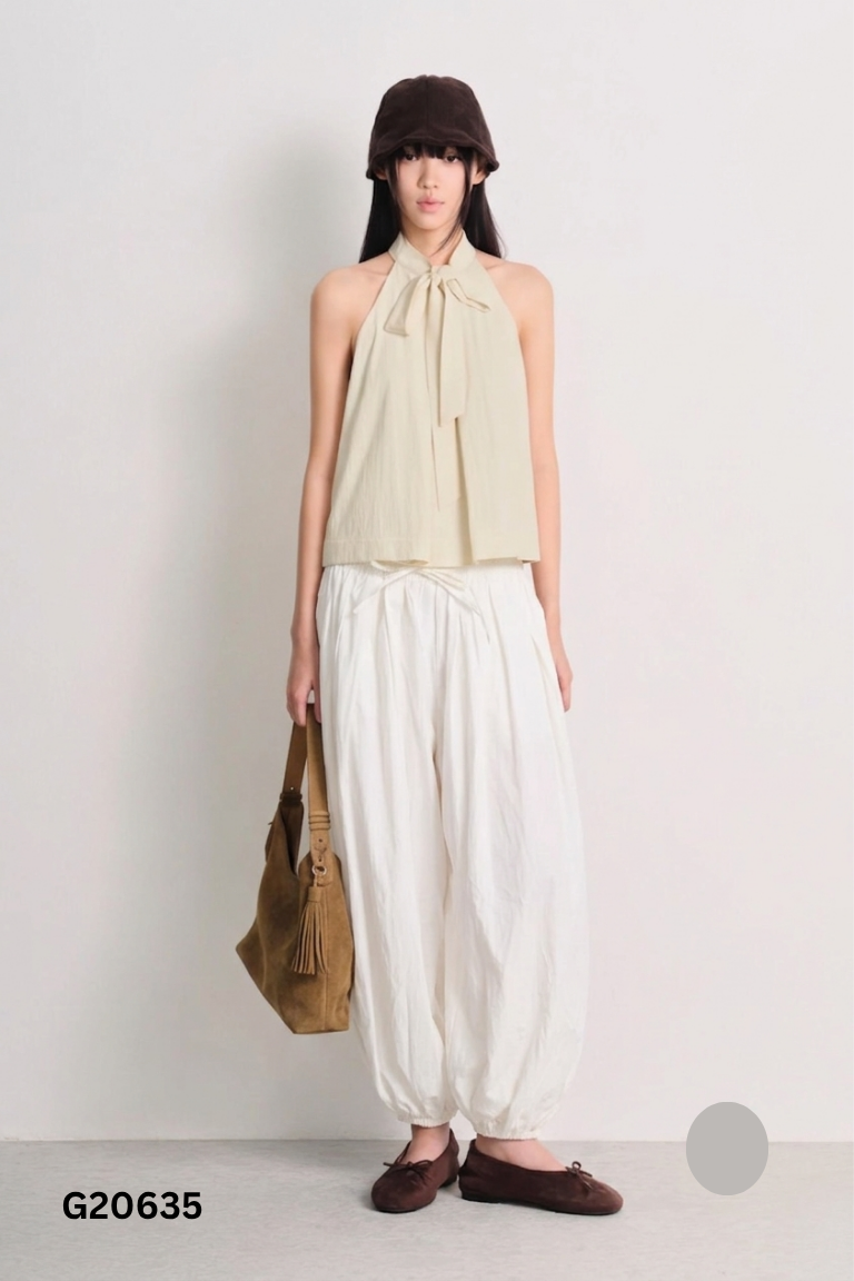 Quần dài trắng jogger