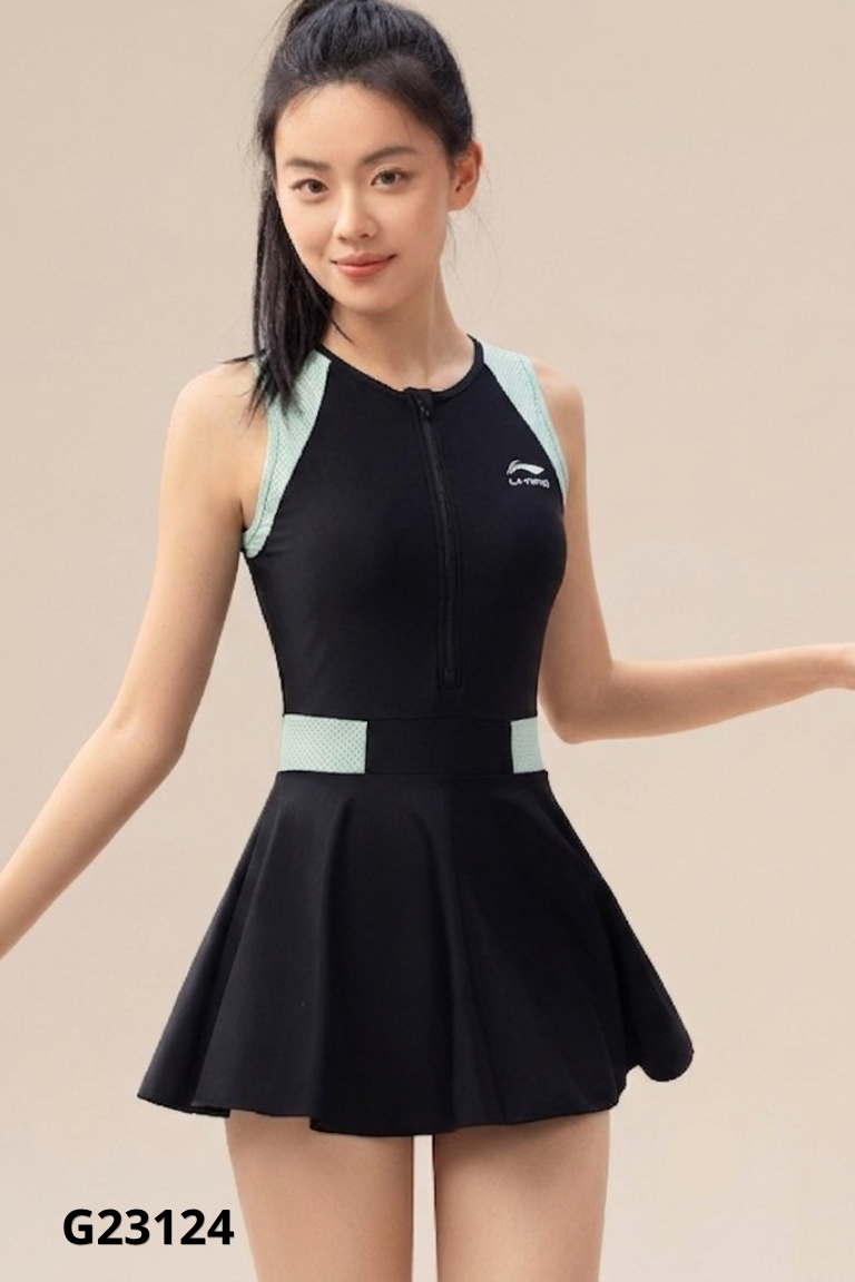 Váy tập đen LI-NING