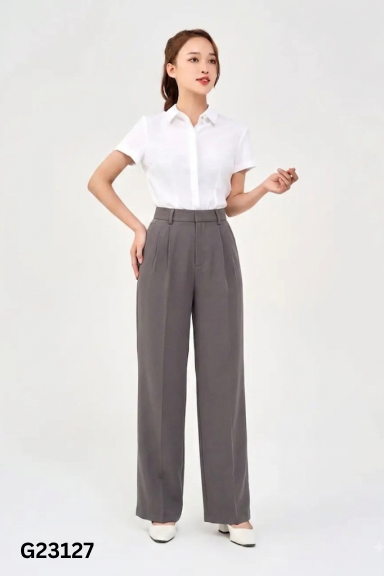 Quần YODY vải xám