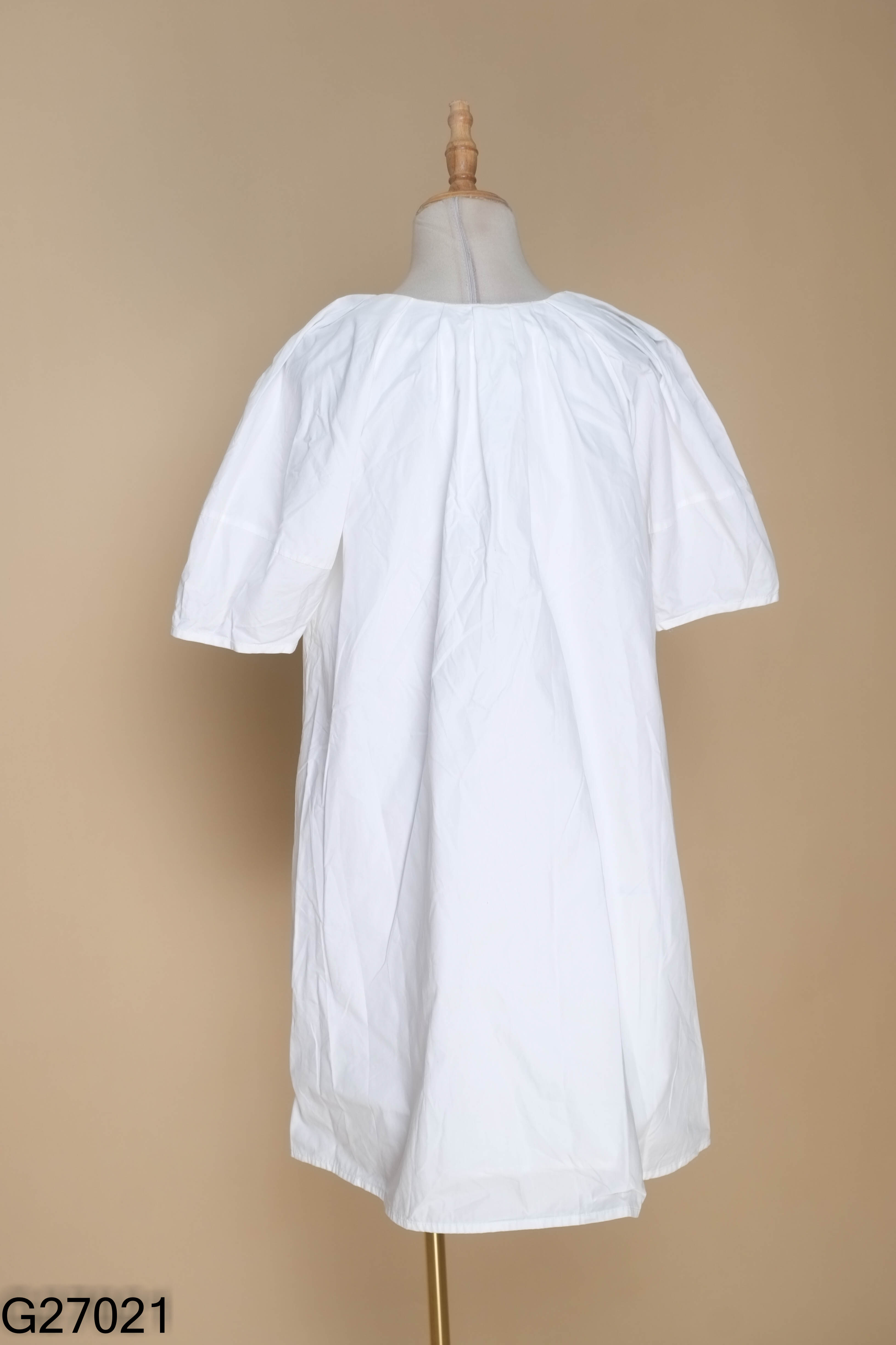 Váy trắng CỎ LAU thêu hoa