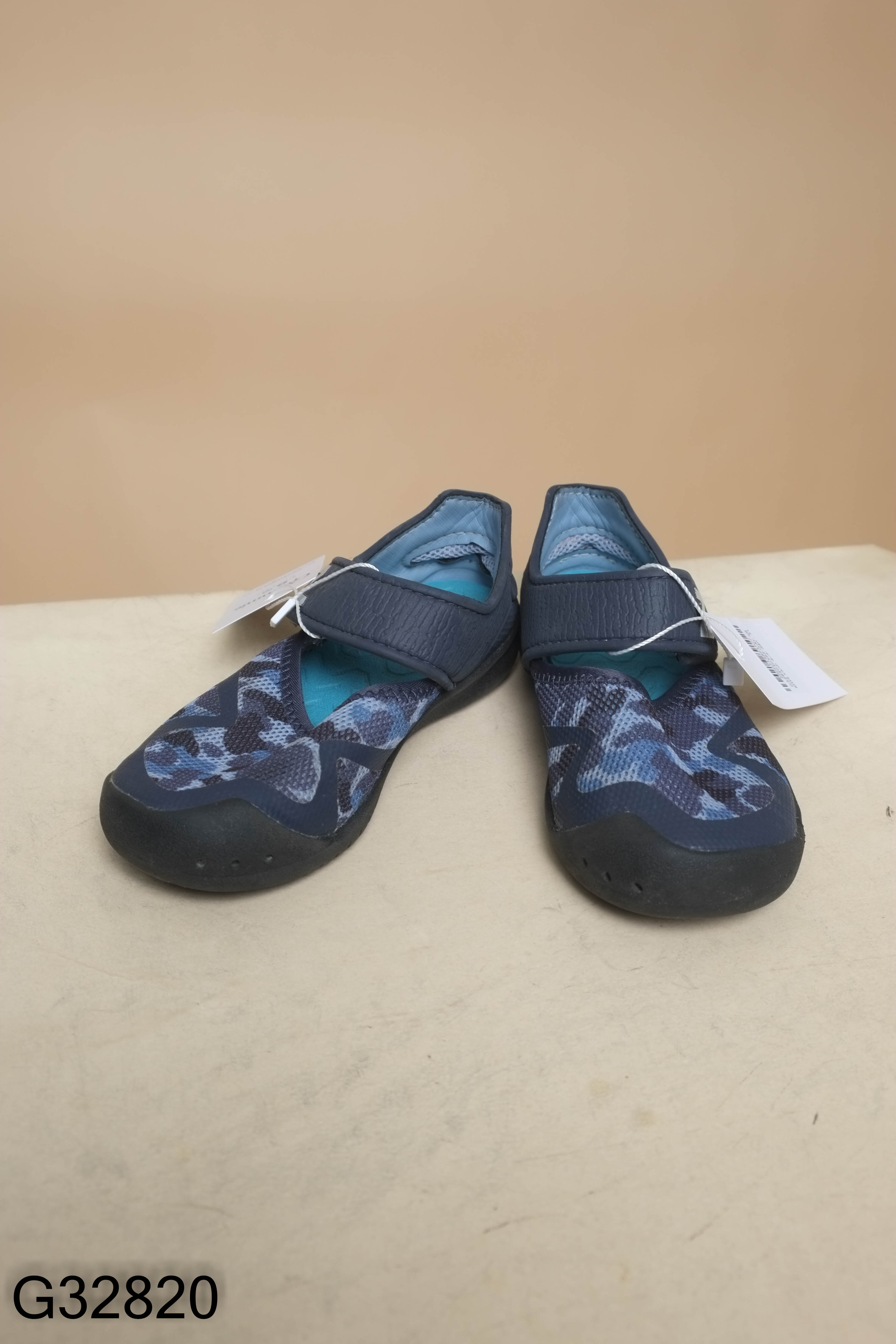 Giày NB KIDS xanh quai dán