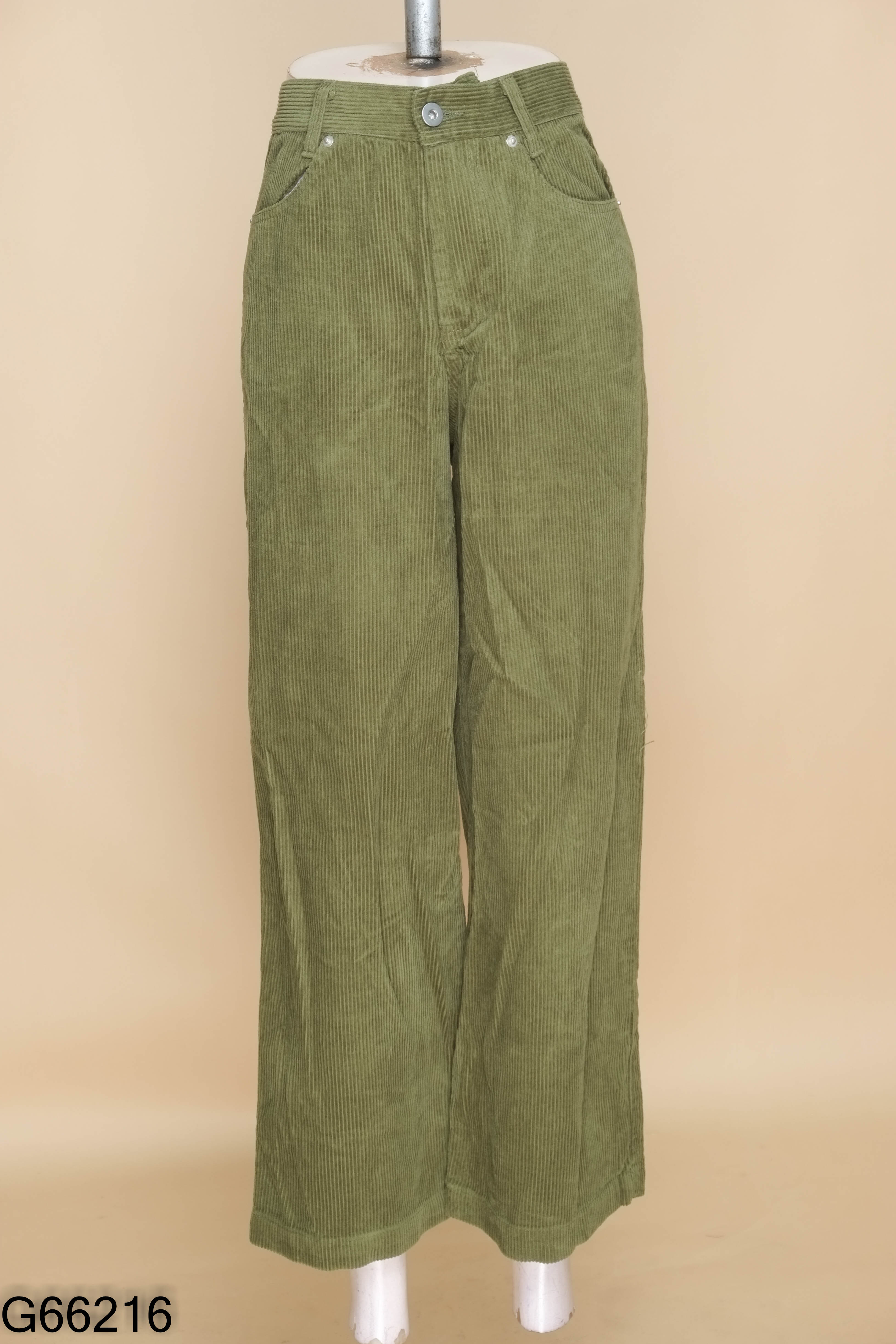 Quần IRIS GUAN xanh suông
