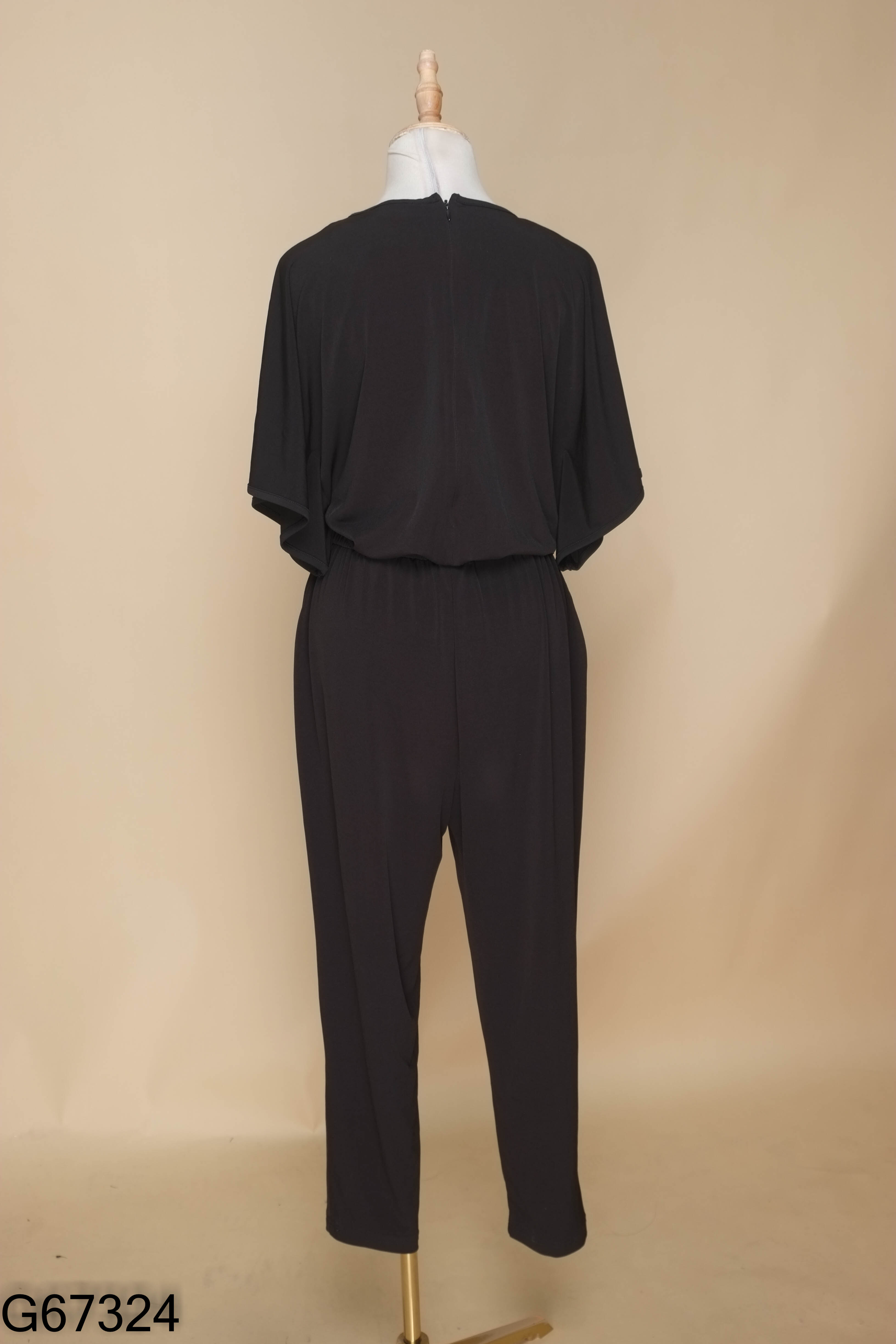 Jumpsuits MICHAEL (xuất) đen chun eo