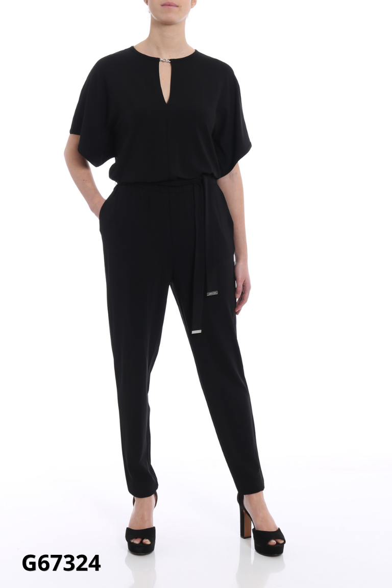 Jumpsuits MICHAEL (xuất) đen chun eo