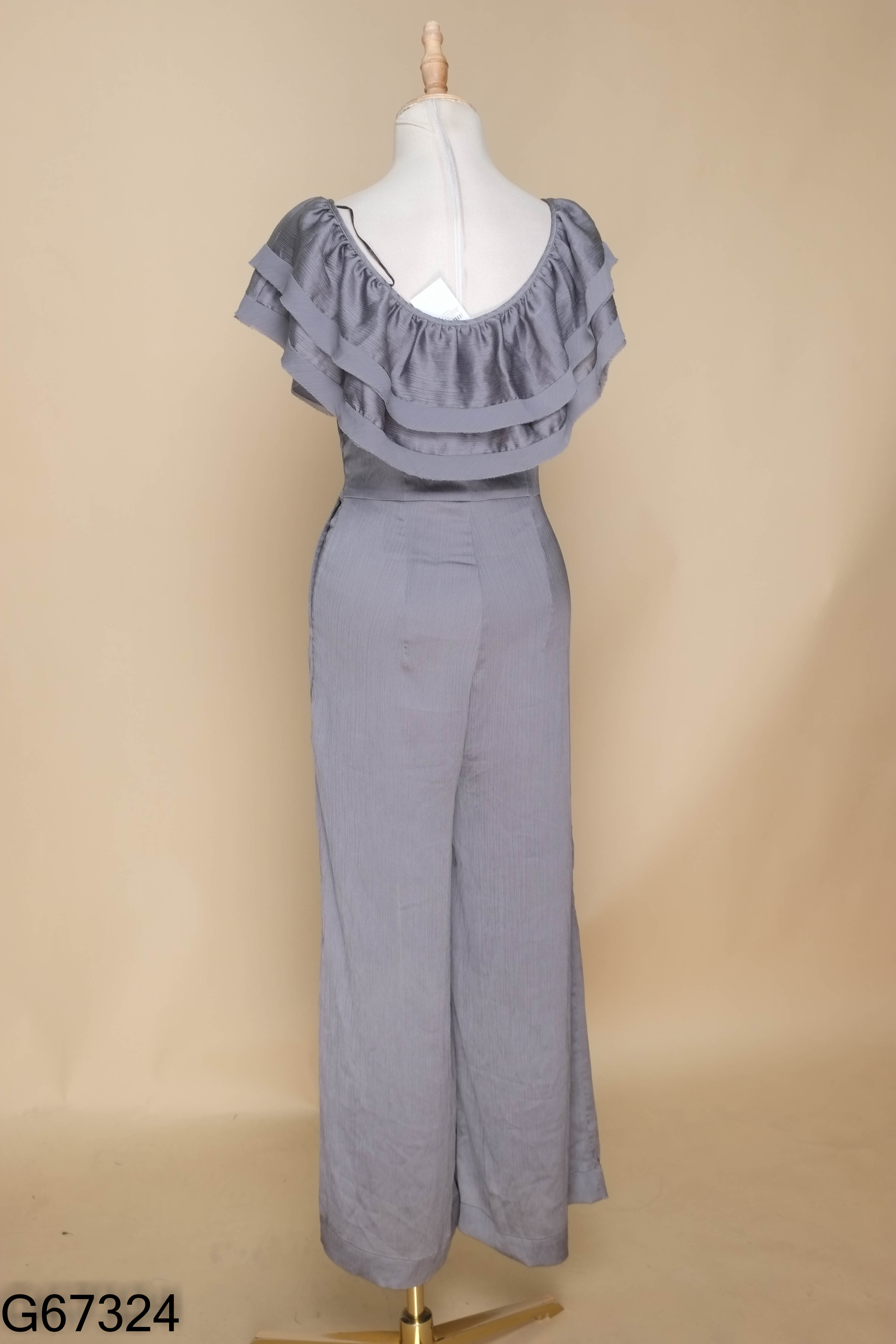 Jumpsuits HM lụa xám