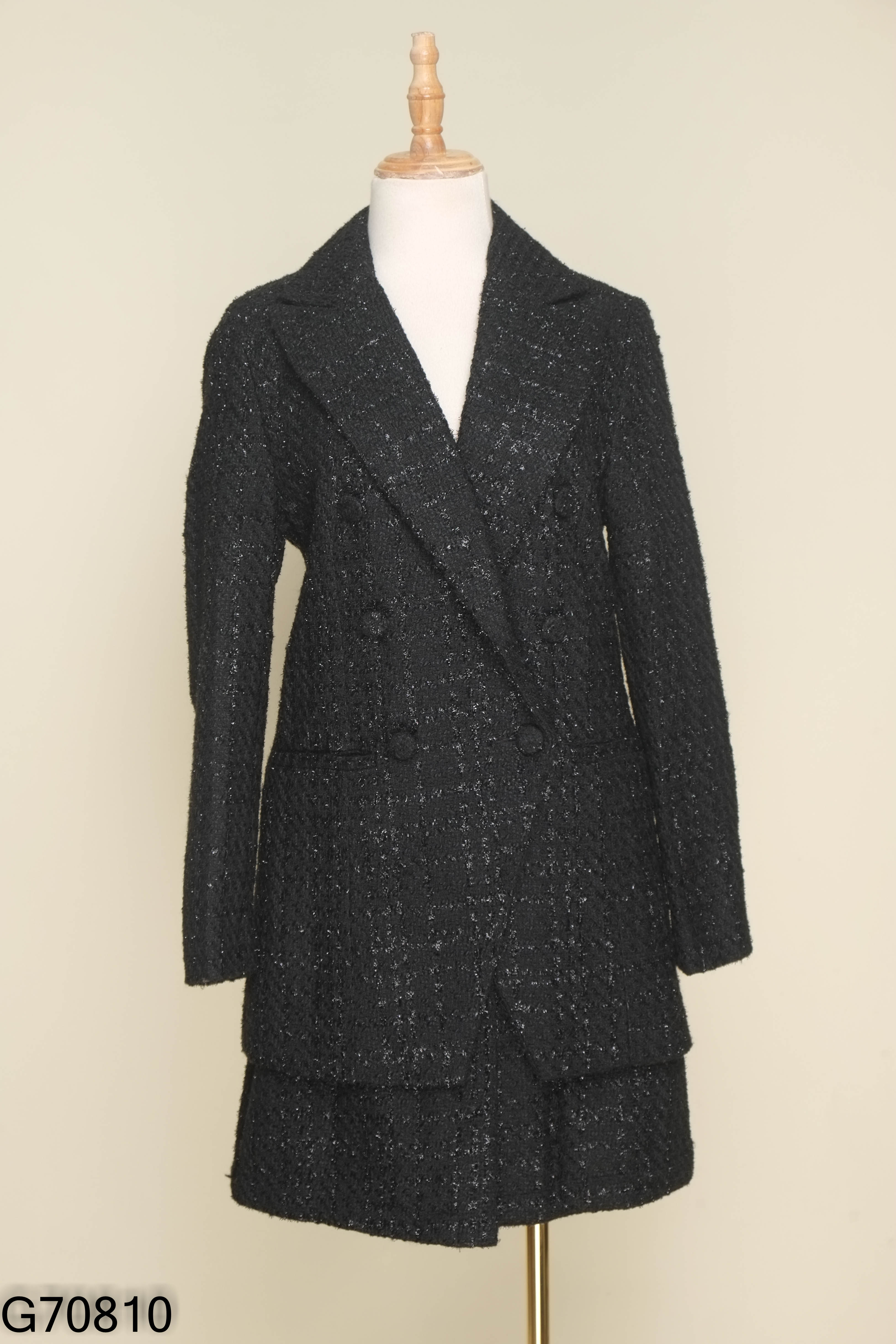 Set DOROTHY PERKINS dạ tweeds đen