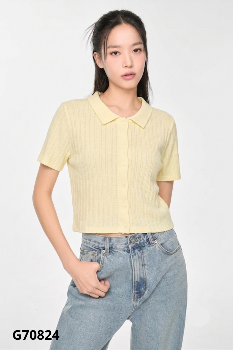 Áo COTTON ON vàng nhạt