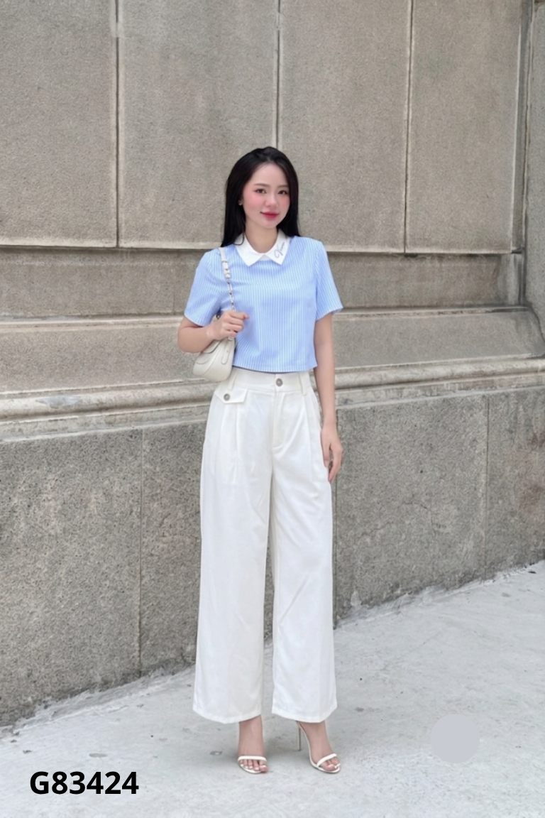 Quần HOO DESIGN be suông