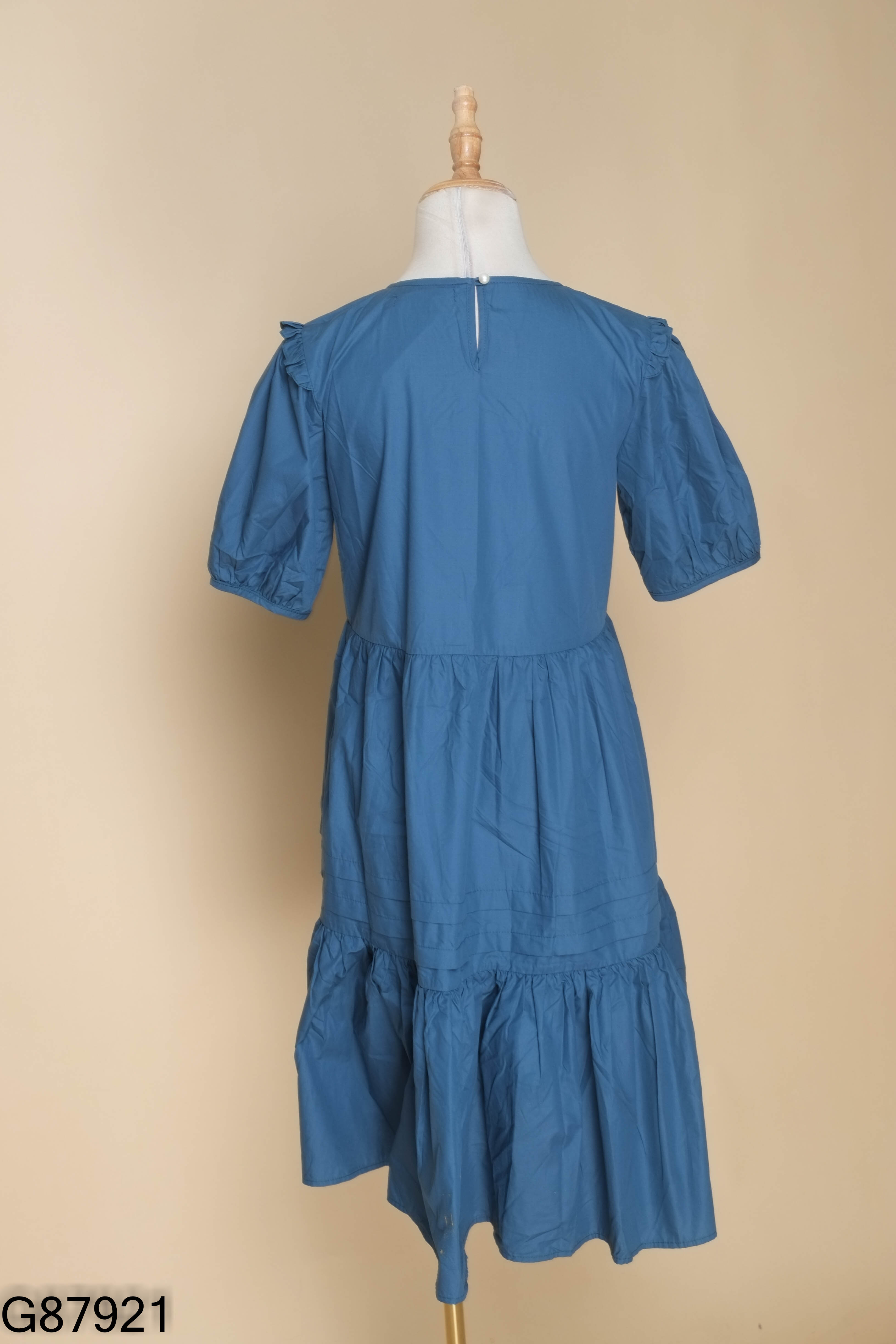 Váy babydoll xanh đậm