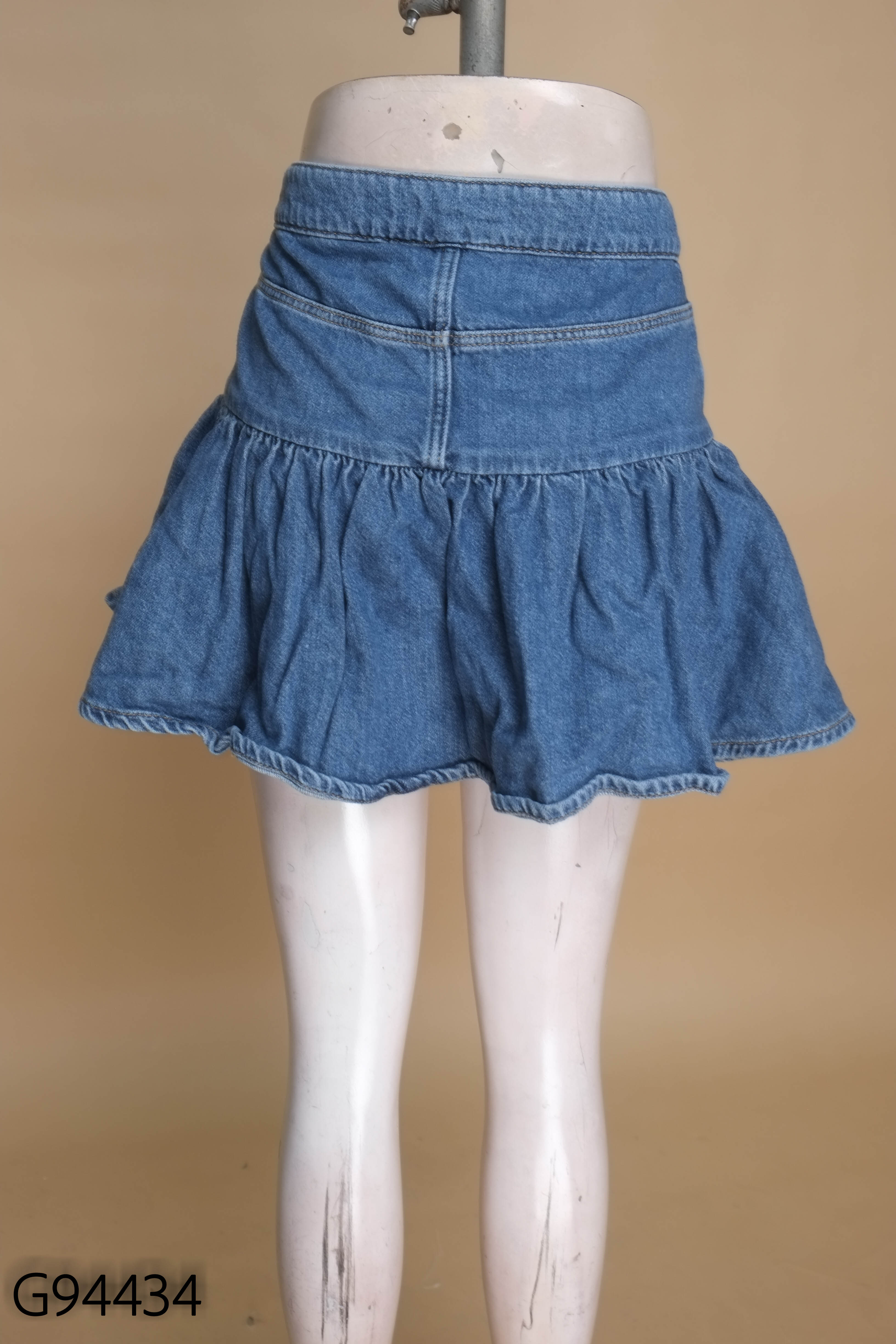Chân váy HM jeans xanh