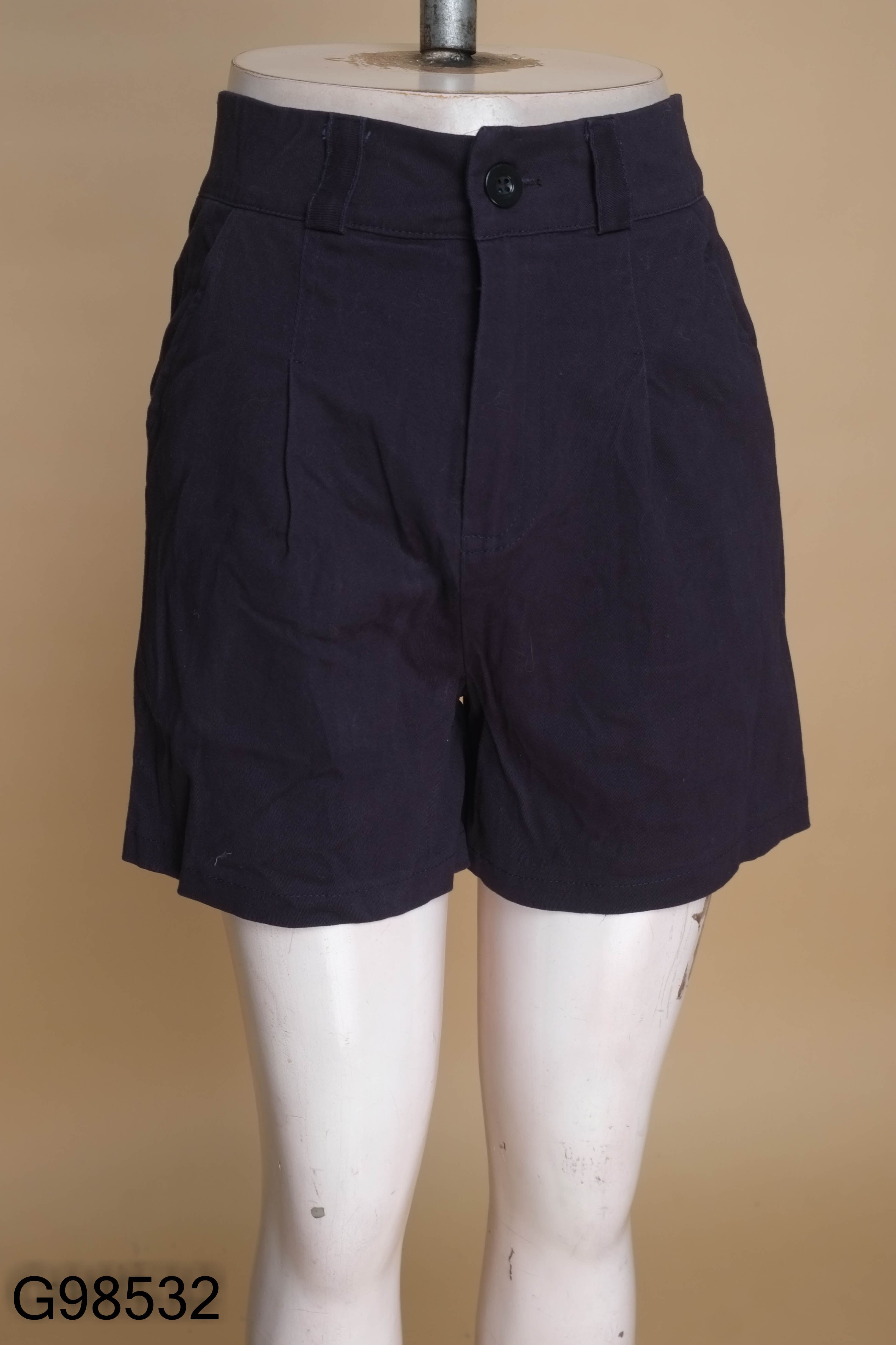 Quần short kaki xanh than
