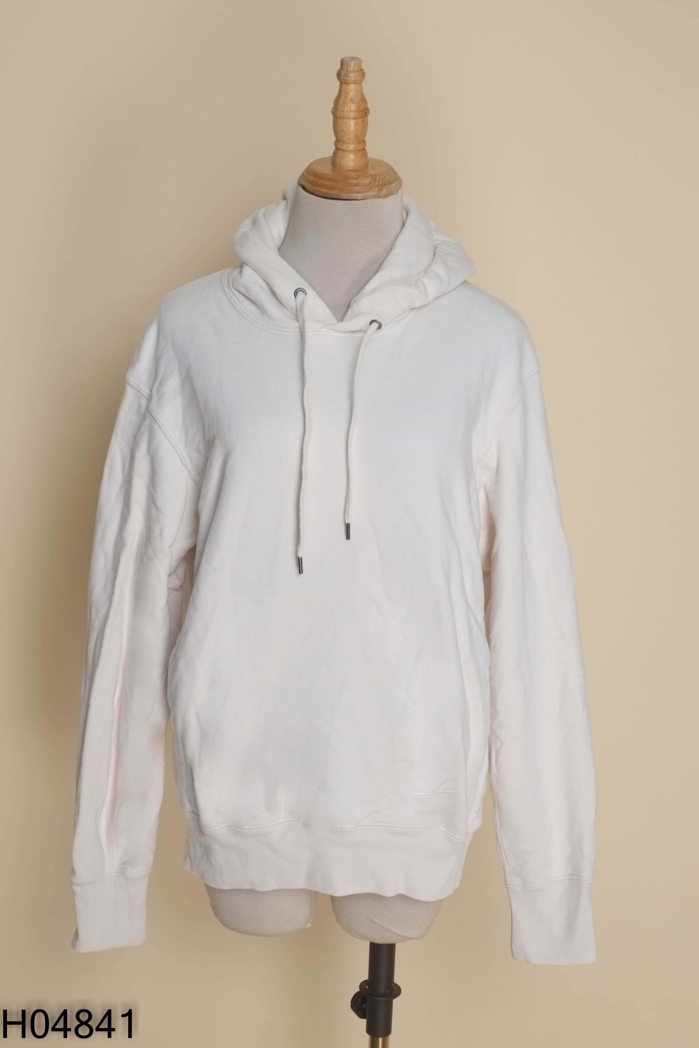 Áo hoodie trắng UNIQLO trơn