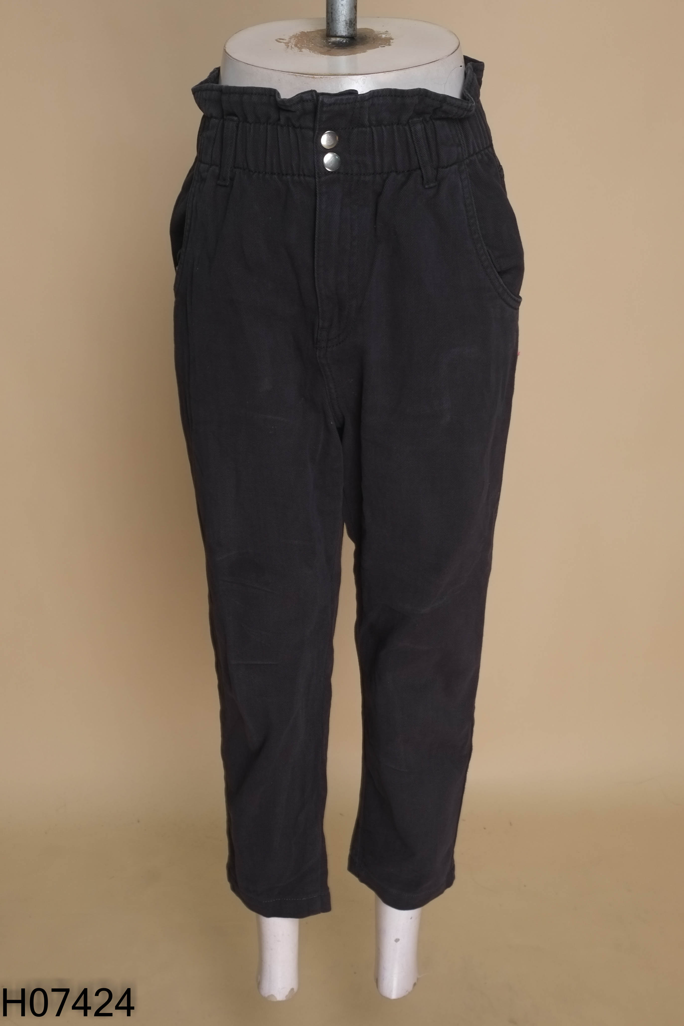 Quần HM jeans xanh than