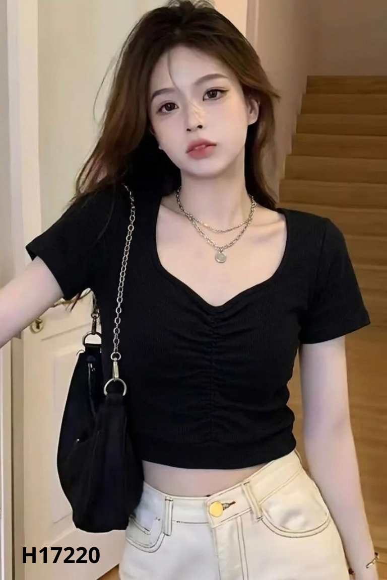 Áo thun đen CPS CHAPS crotop