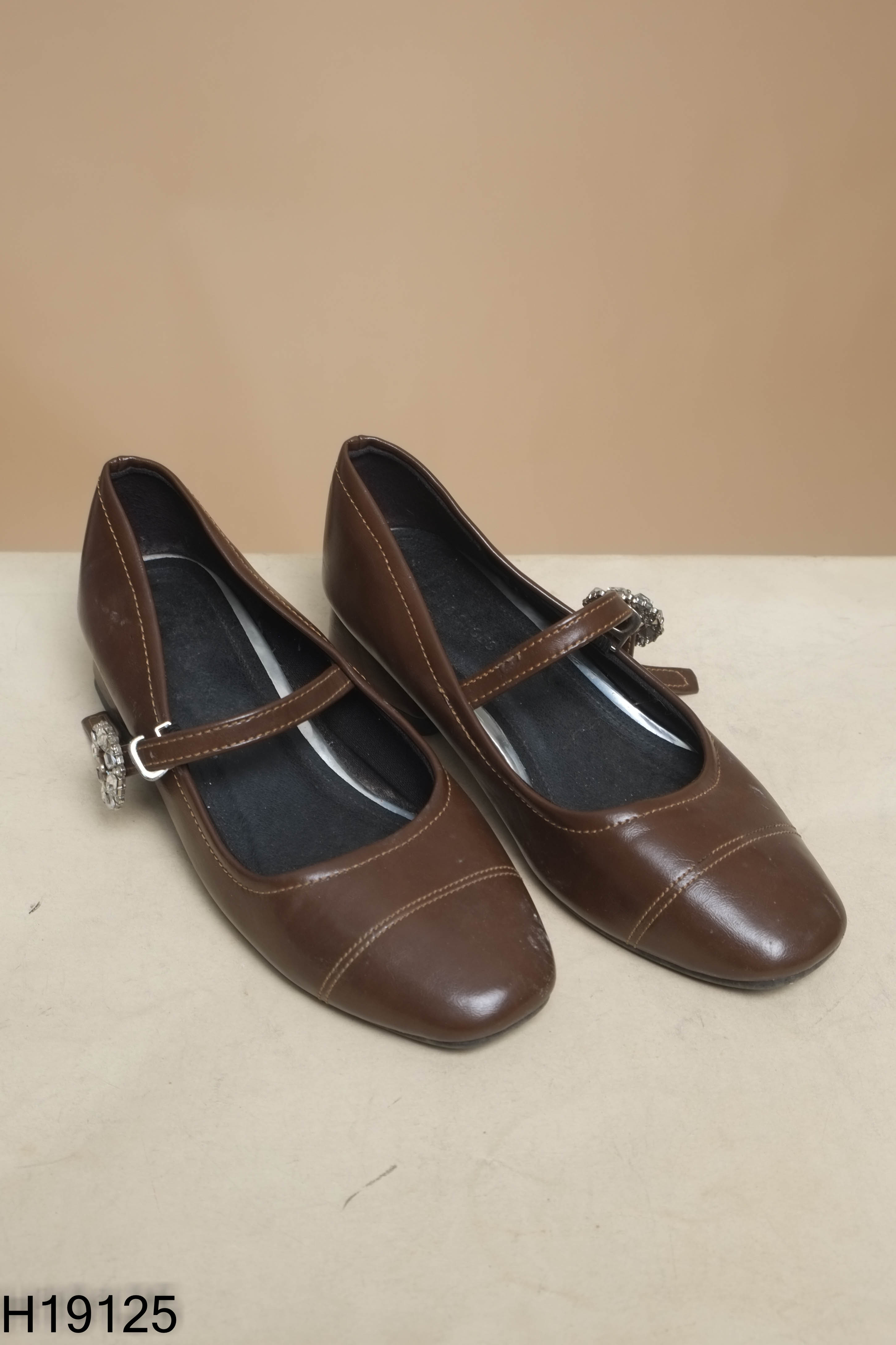 Giày da nâu DOJI&SHOES