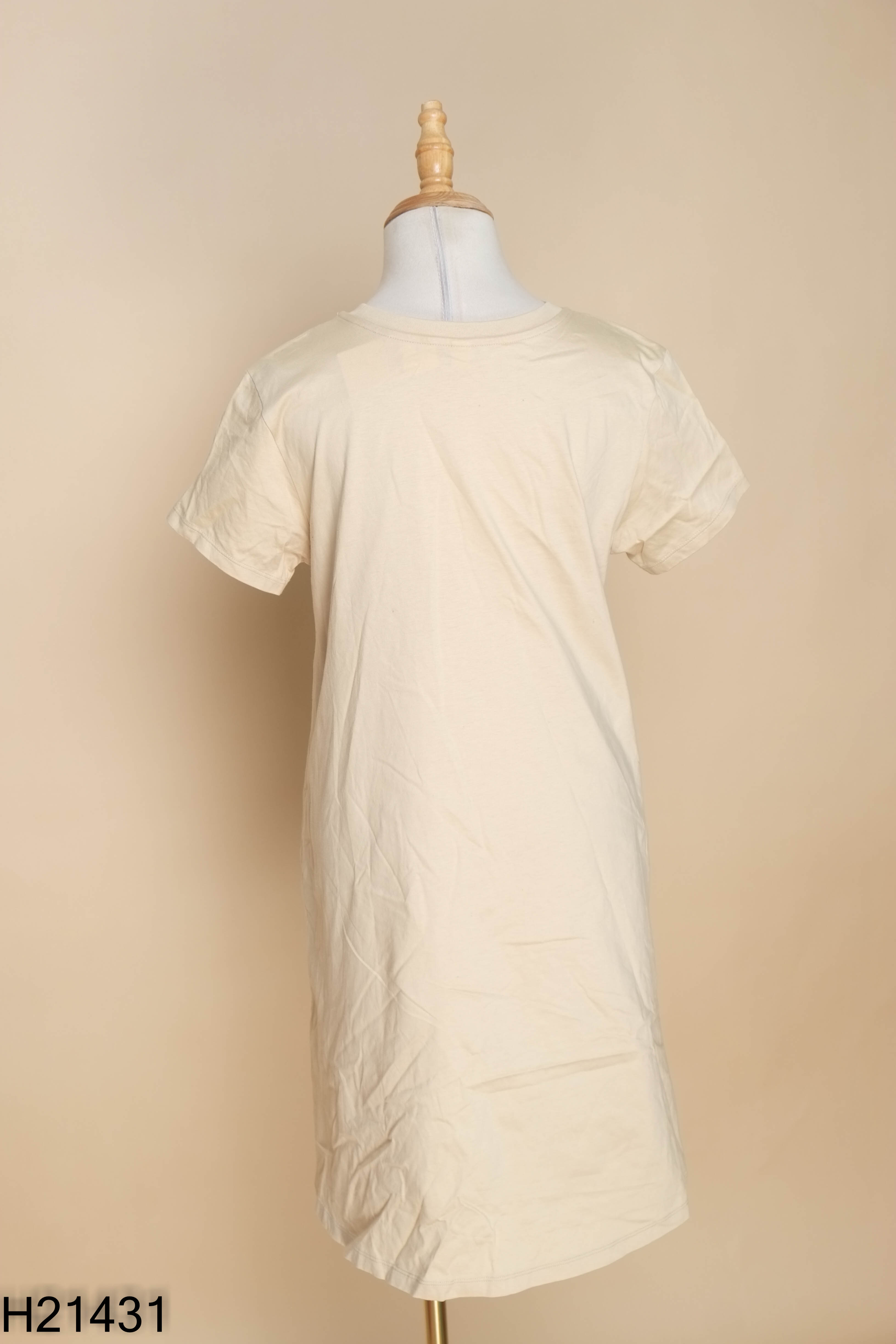 Váy nâu UNIQLO ngắn tay