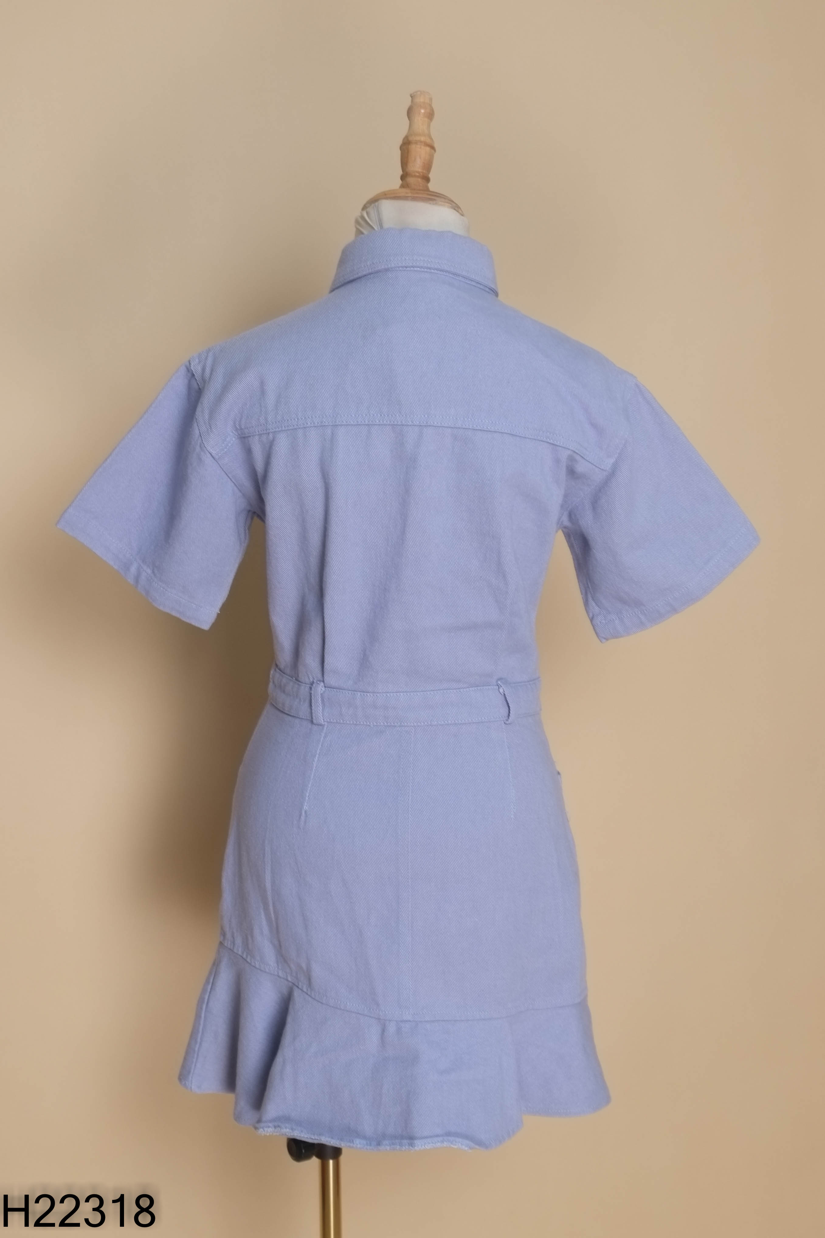 NEWTAG váy jeans xanh đuôi cá