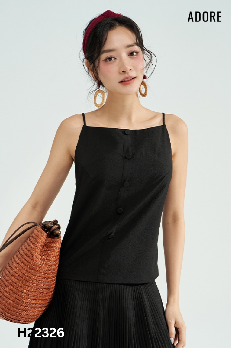 NEWTAG Áo ADORE DRESS đen