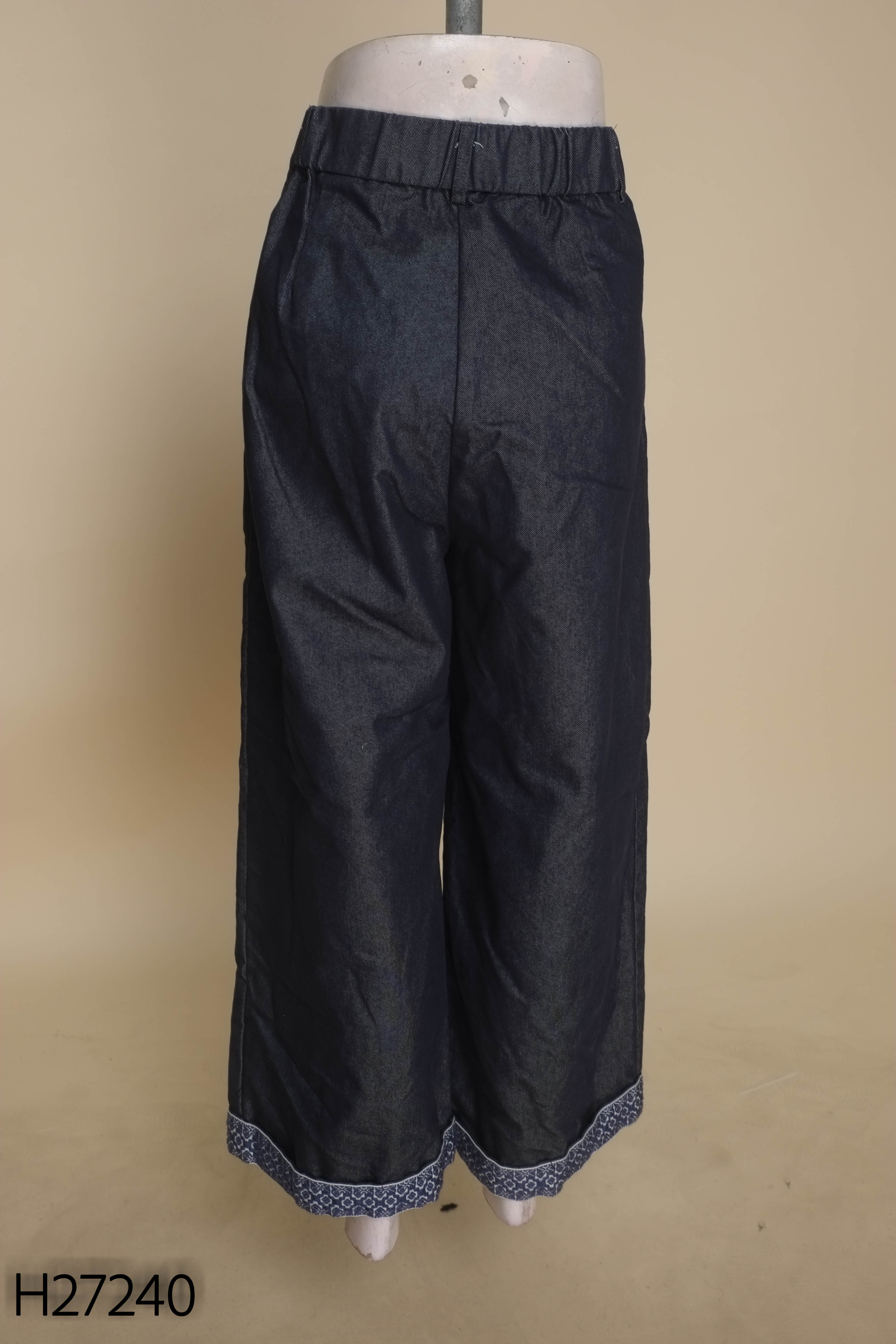 Quần jeans xanh LEMON CANDY suông