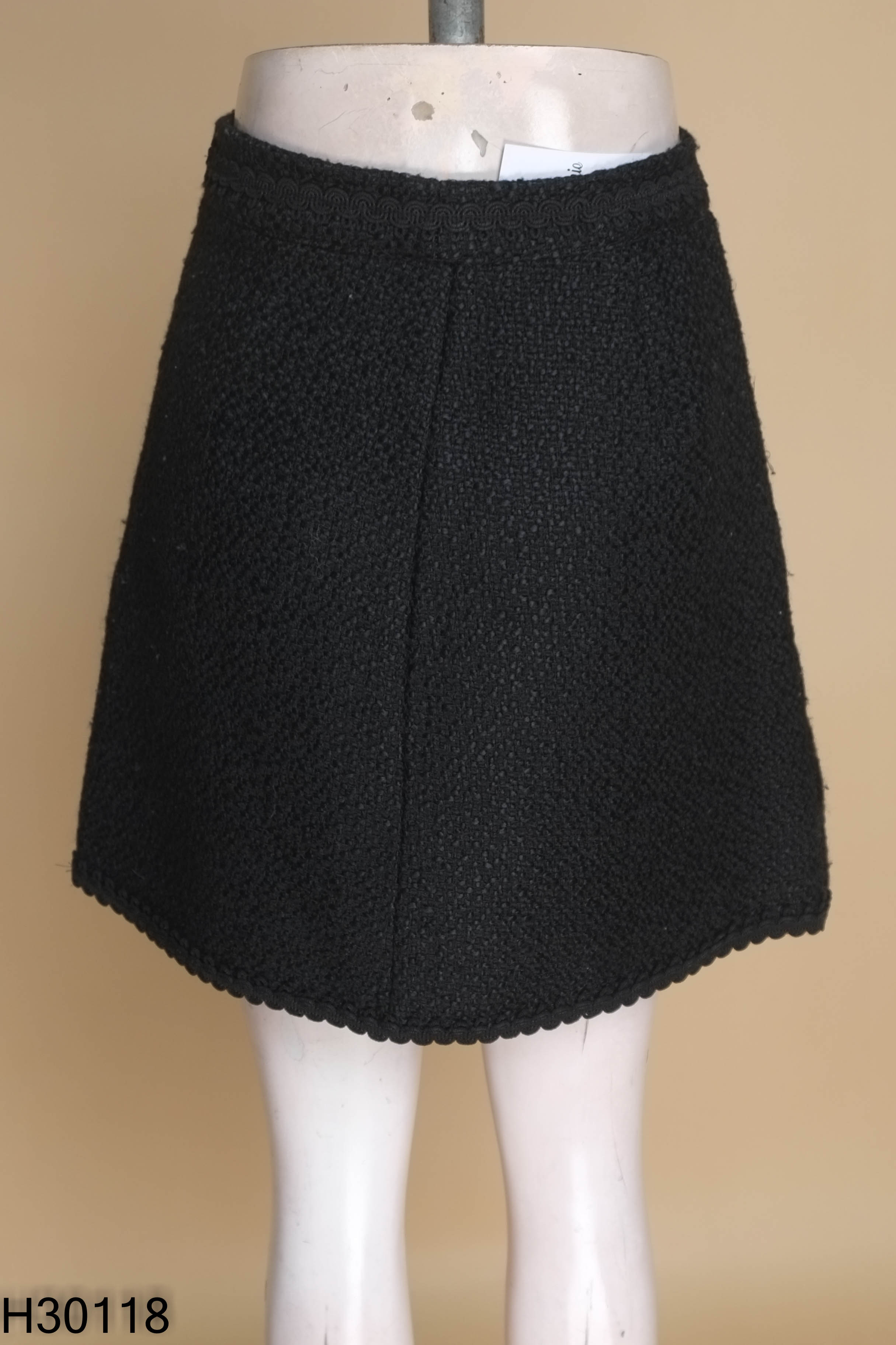 Chân váy dạ ZARA đen