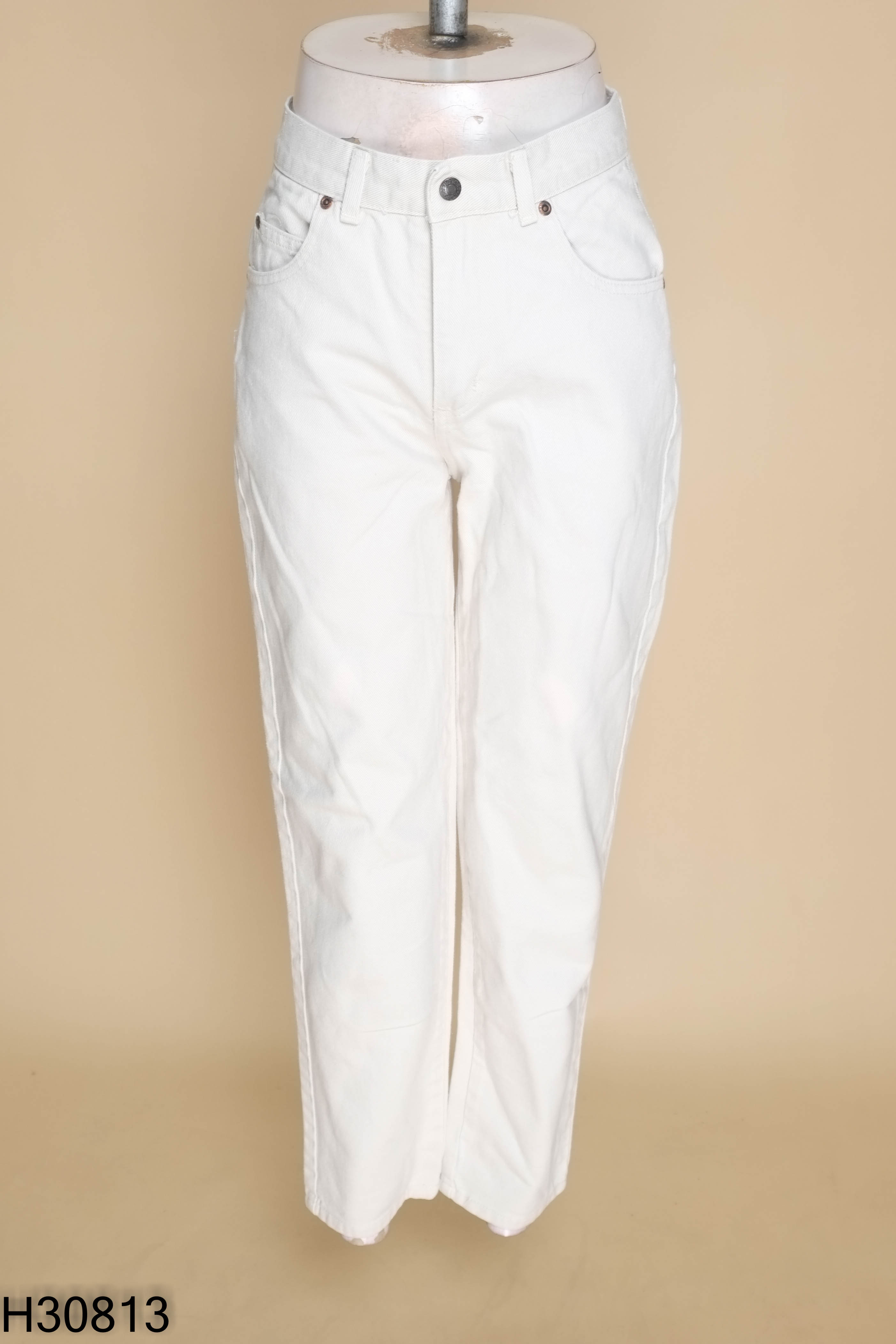 Quần baggy jeans be xám