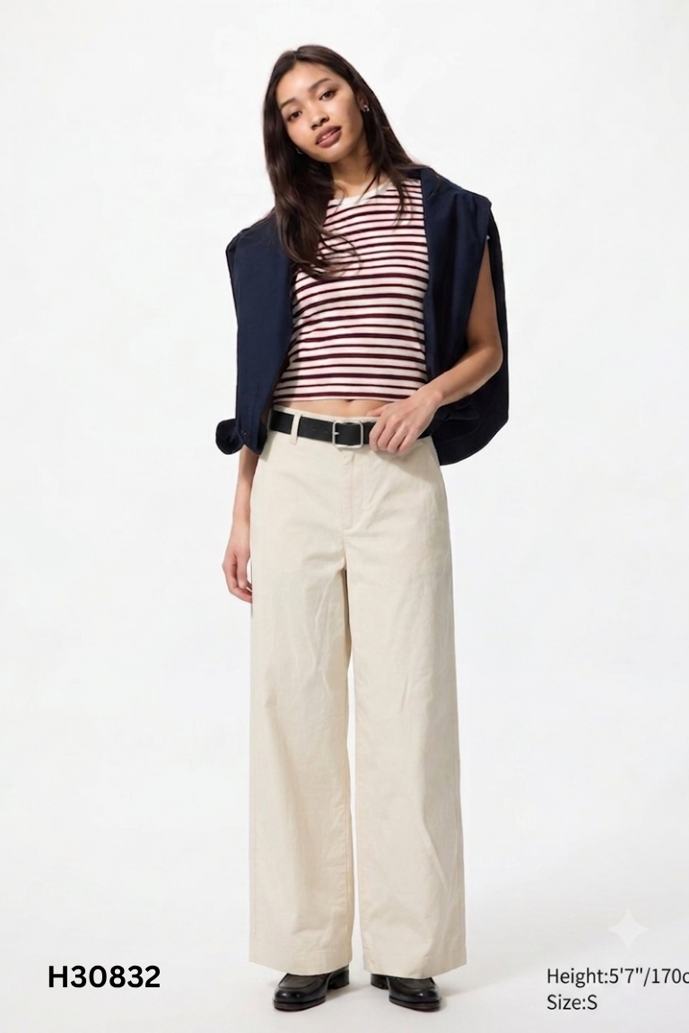Quần UNIQLO hồng be
