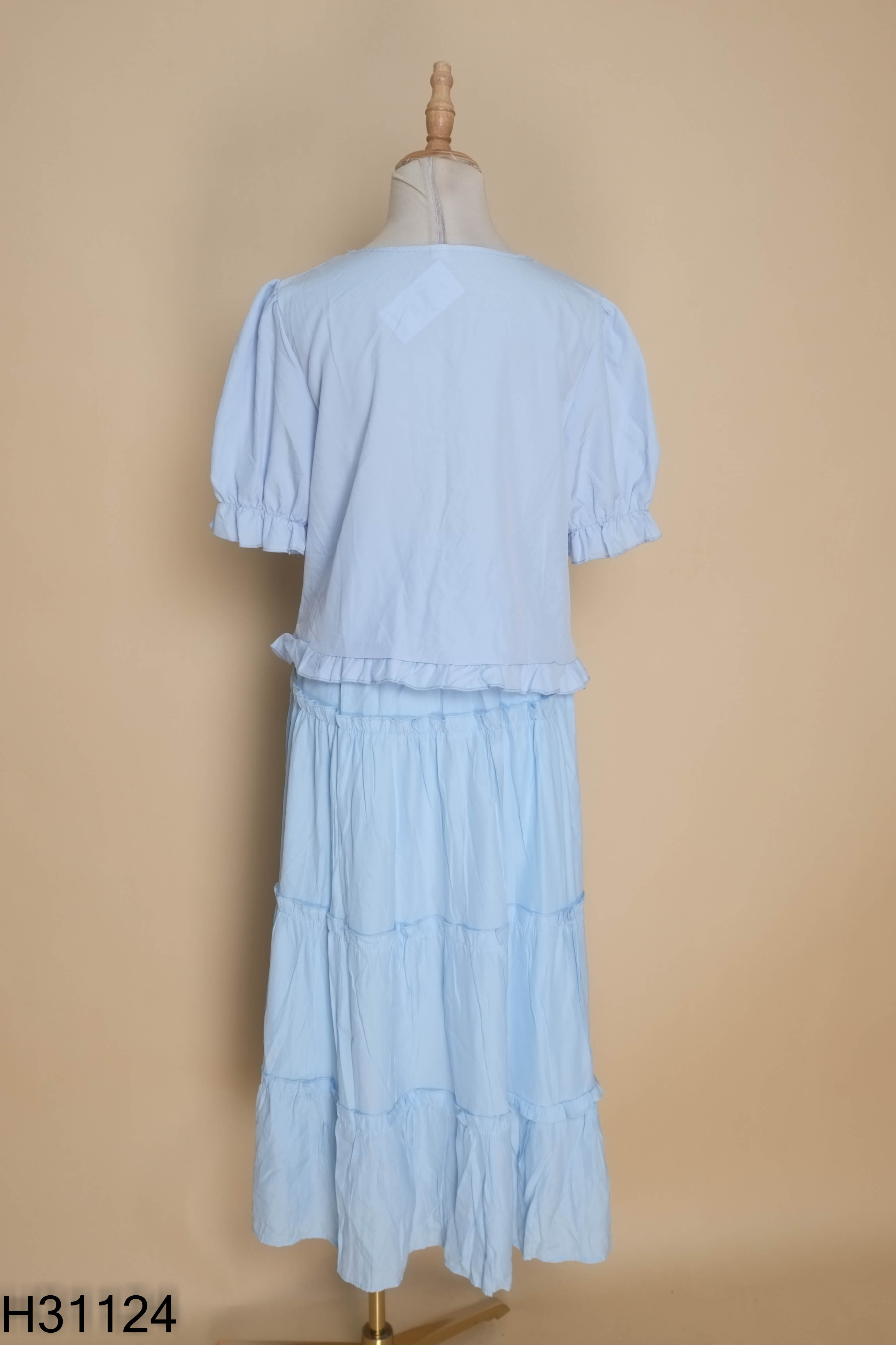 Set xanh bèo+váy dài GADIS MABUK