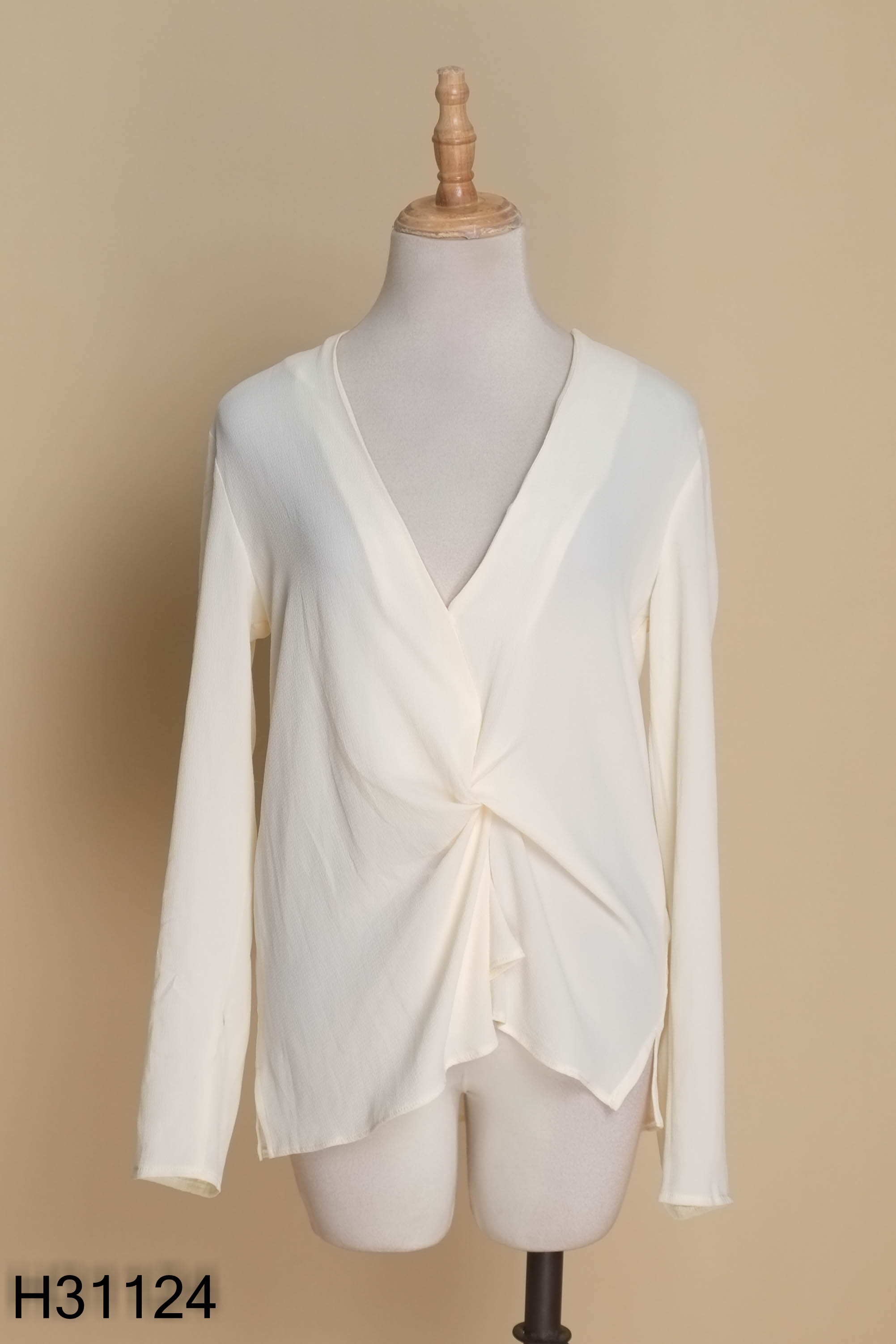 Áo đũi be dài tay TOPSHOP