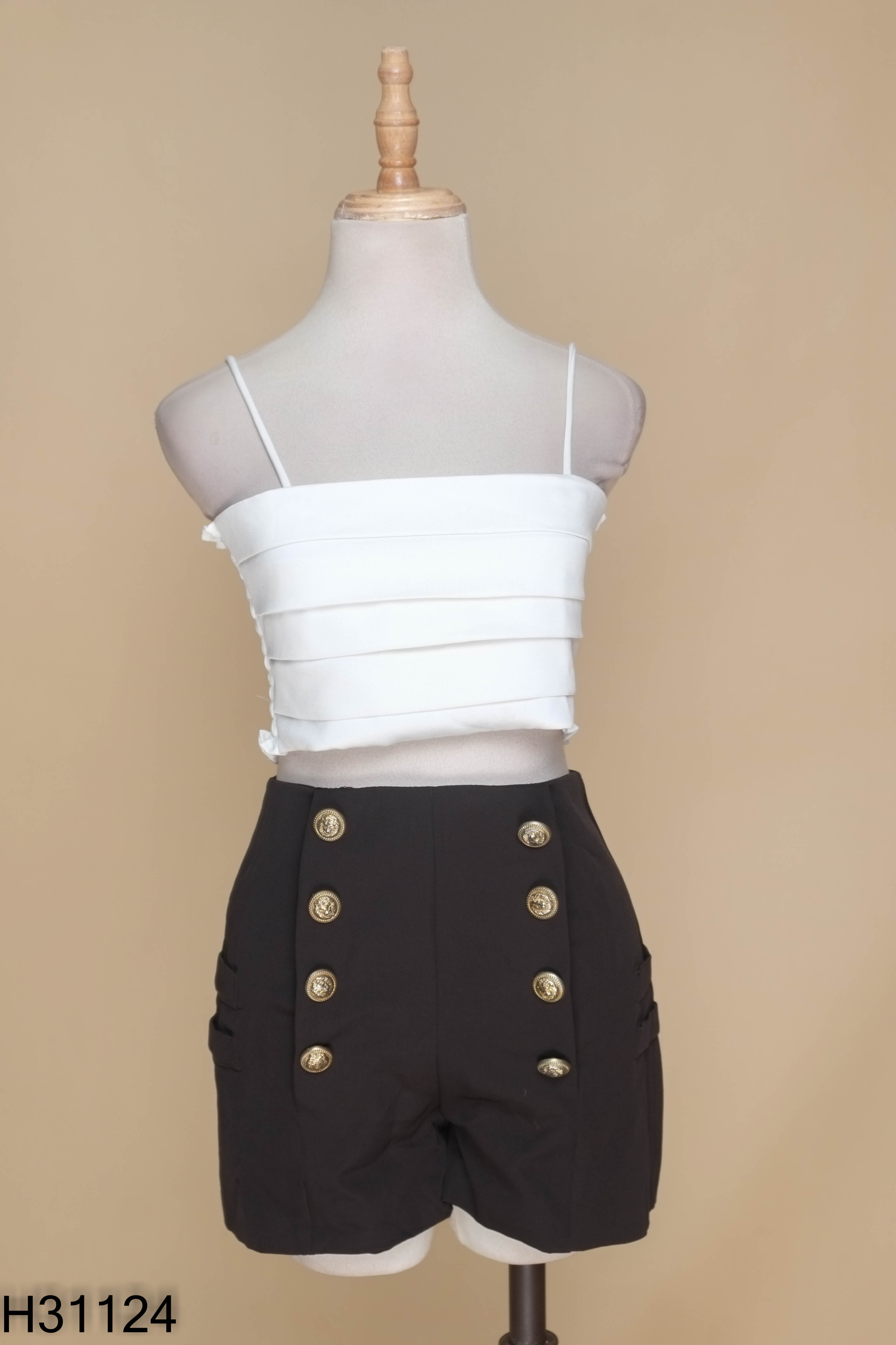 Set áo trắng DVANH+quần