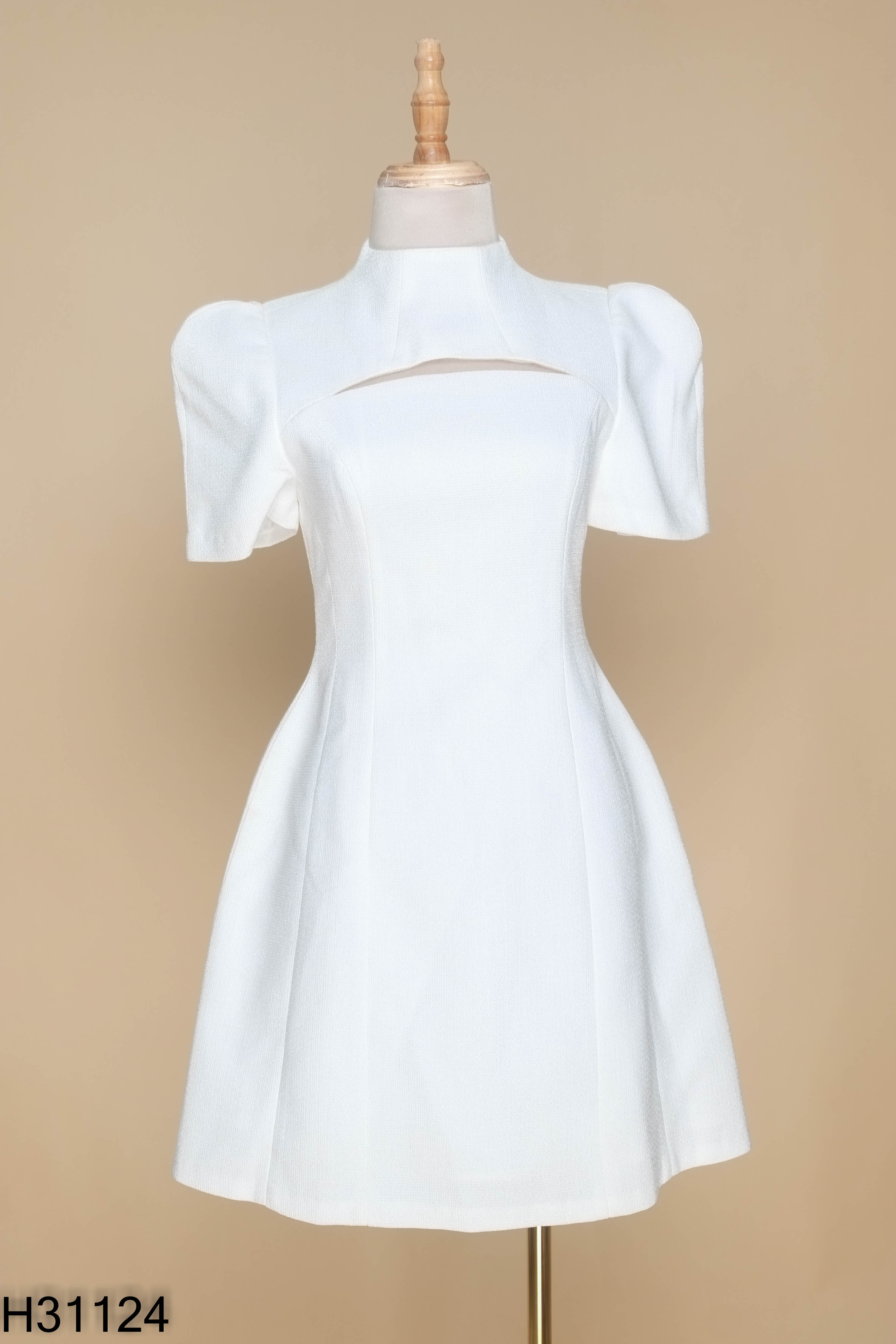 Váy dạ trắng JM DRESS