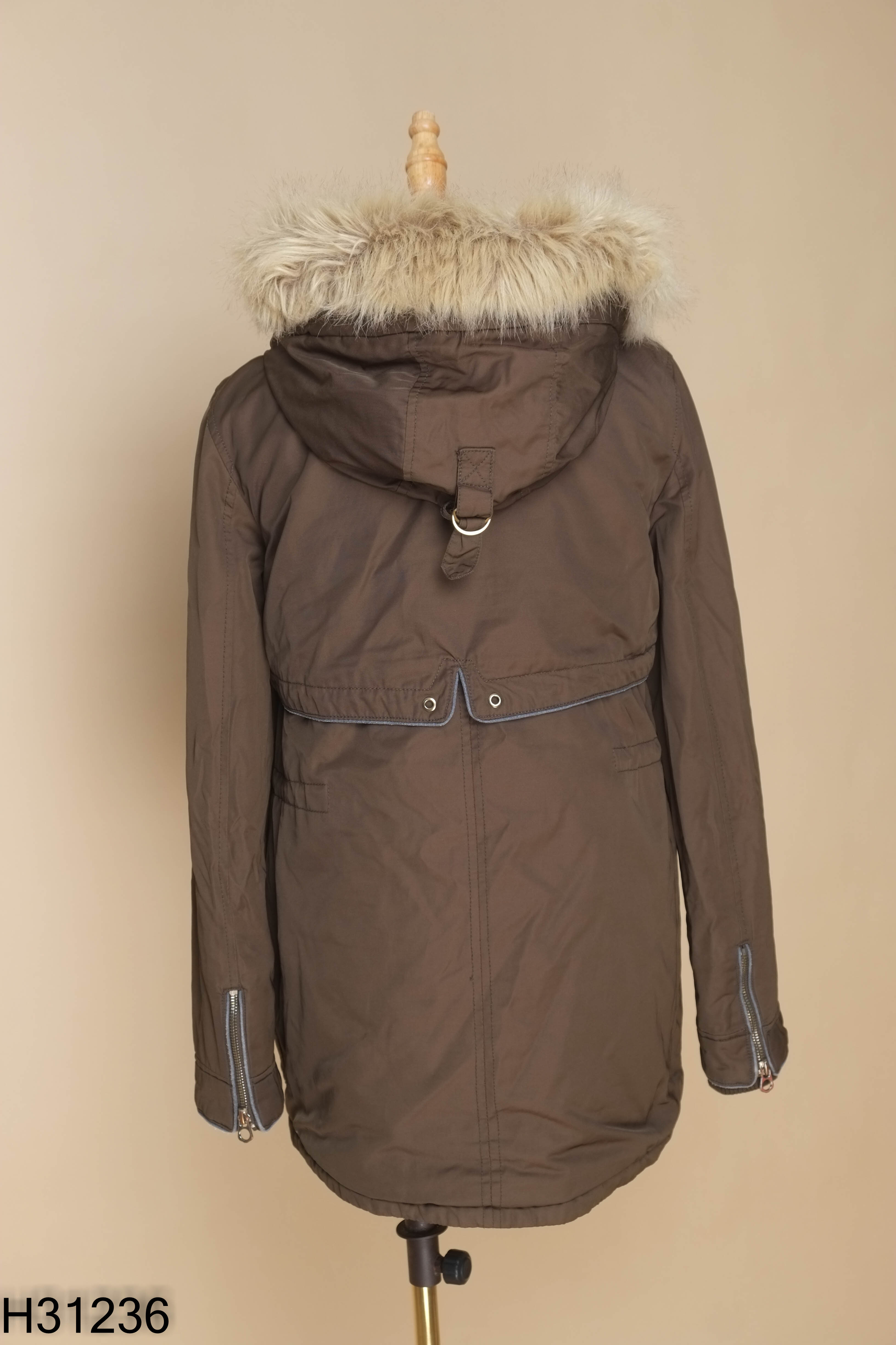Áo khoác xanh lót lông ZARA(xuất)